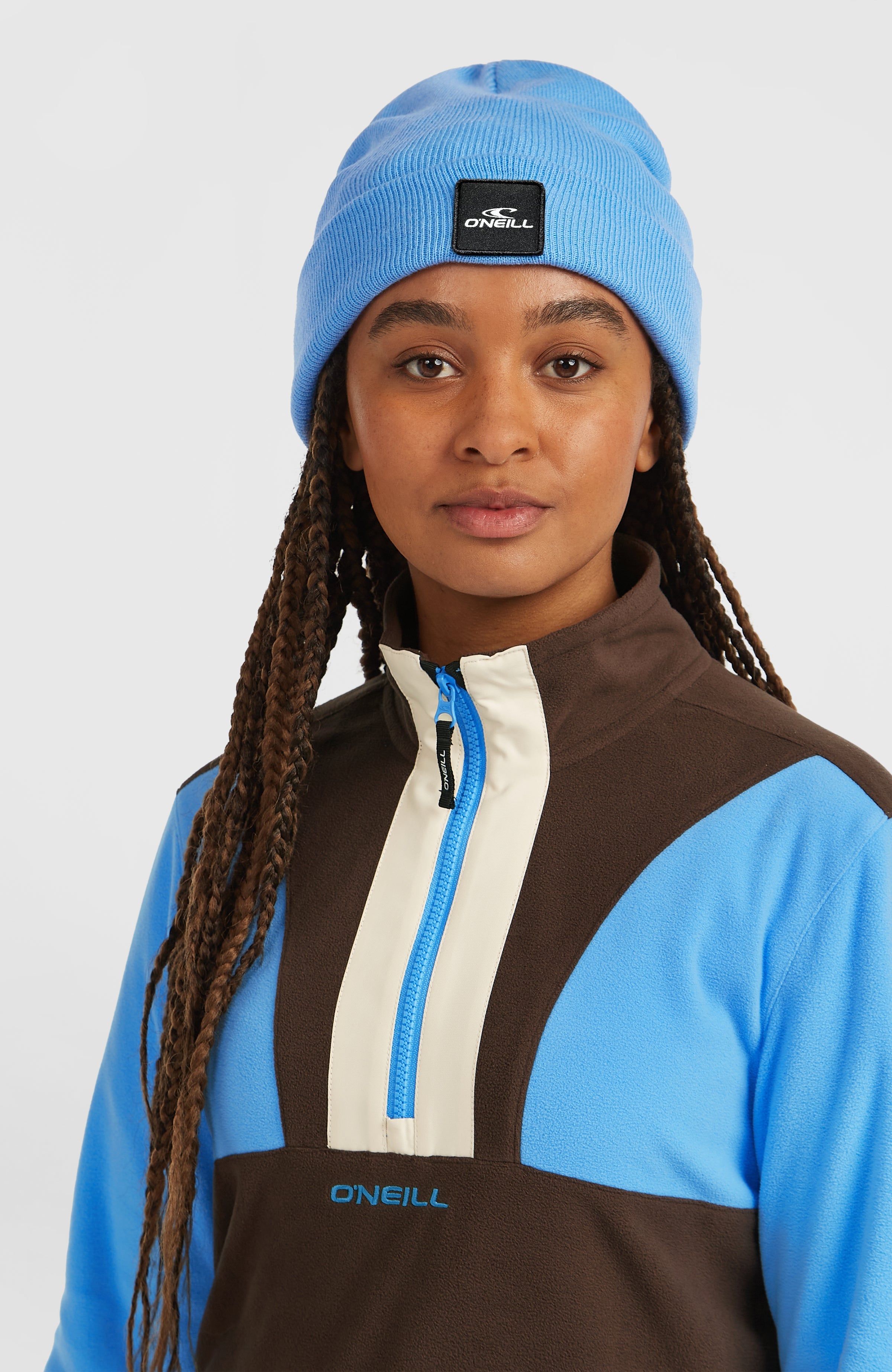 FWC'Cruz Triple Polartec® Half-Zip Fleece Women - Blue Poppy Colour Block