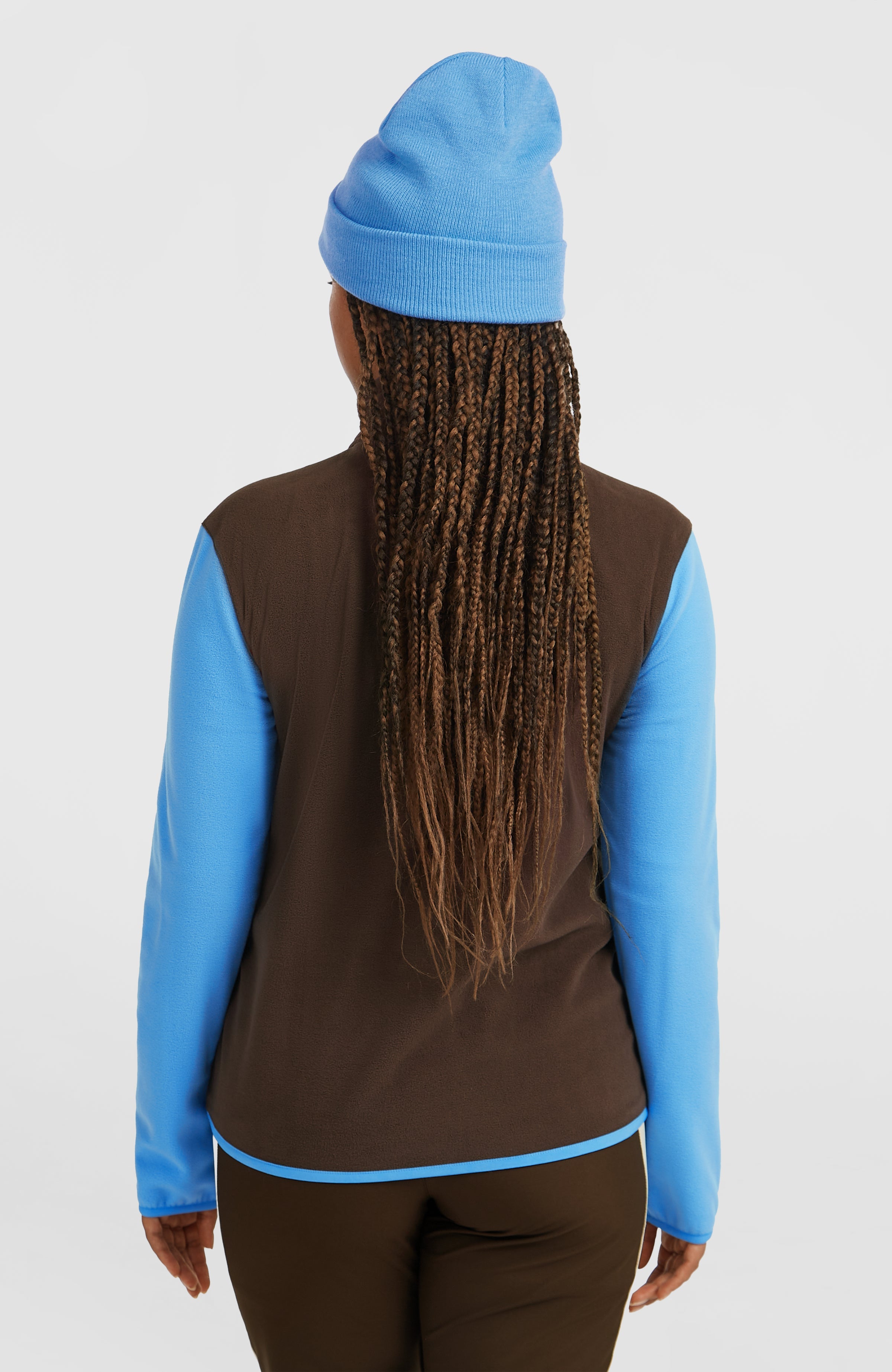 FWC'Cruz Triple Polartec® Half-Zip Fleece Women - Blue Poppy Colour Block