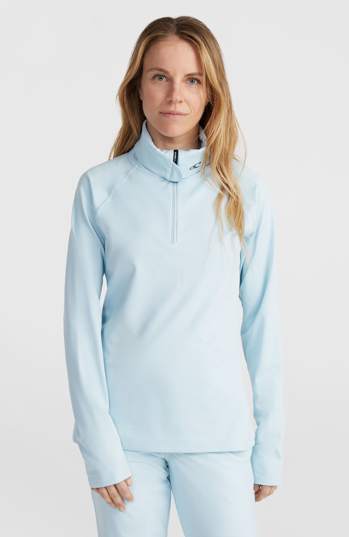 Hydrowick Half-Zip Fleece Women - Dawn Sky