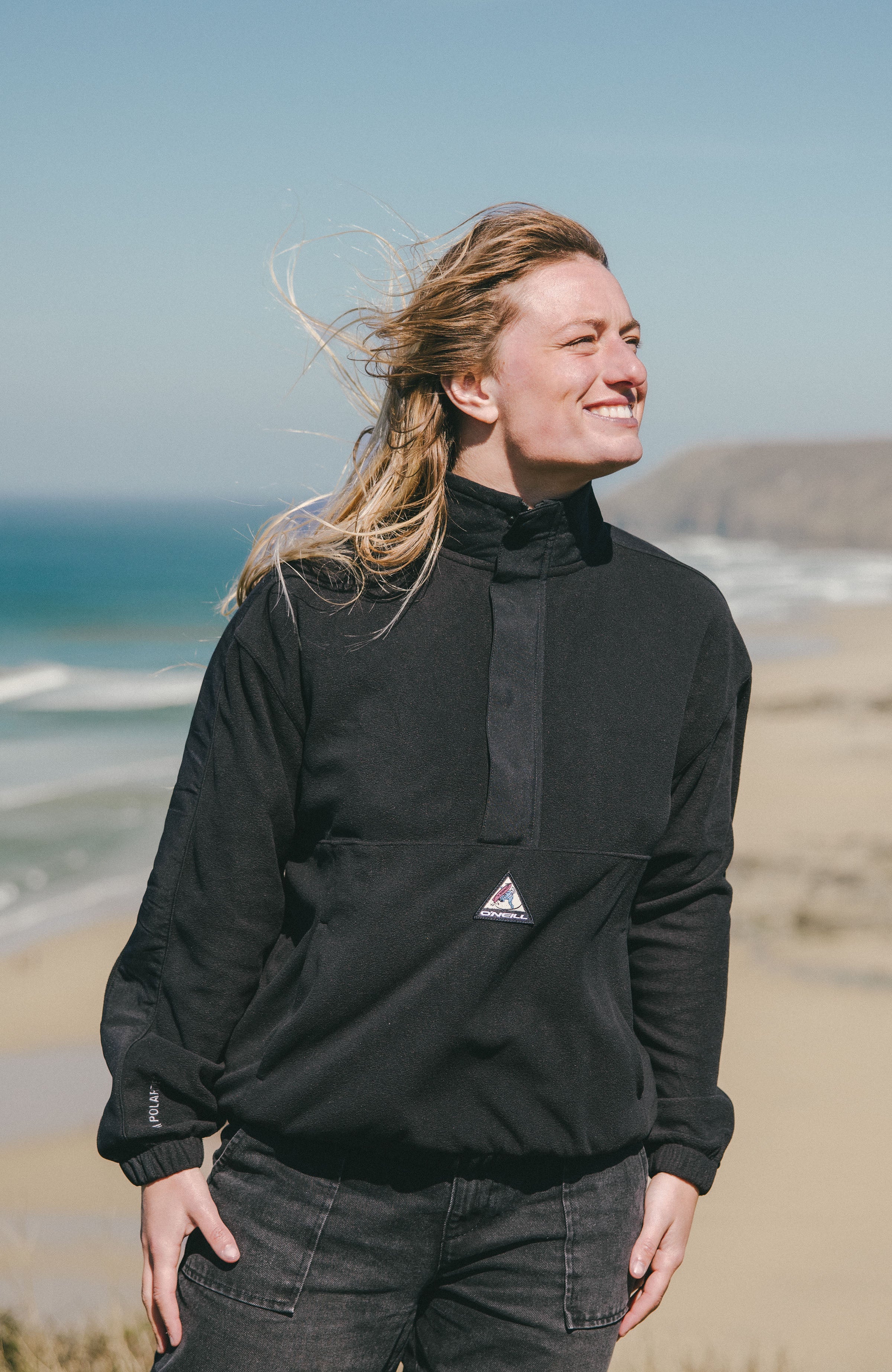 FWC'Play Polartec® High-Zip Fleece Women - Black Out