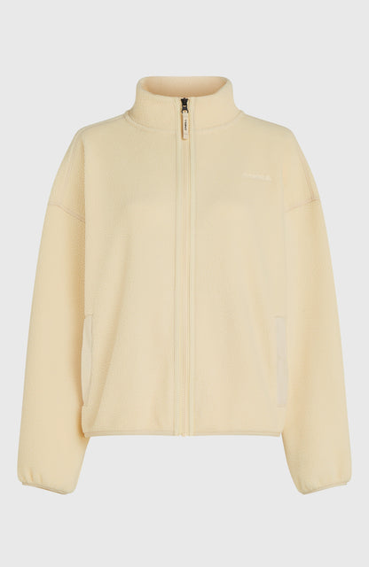 Must-Have High-Pile Full-Zip Fleece Women - Macaron