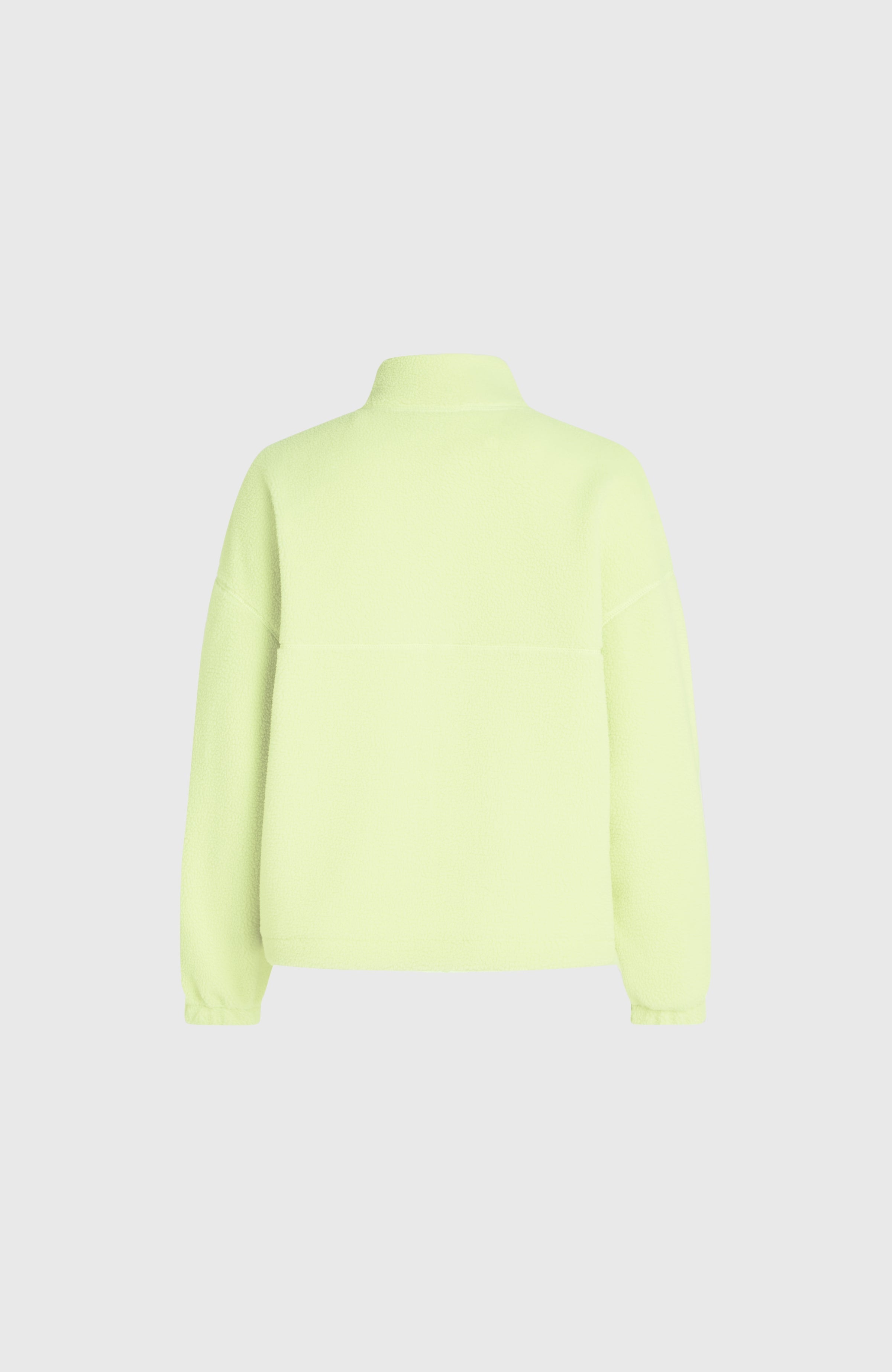 High-Pile Full-Zip Fleece Women - Lime Wash