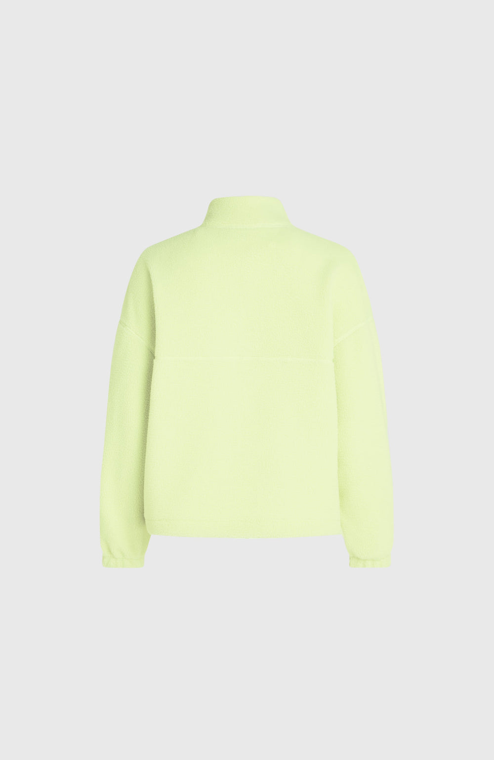 High-Pile Full-Zip Fleece Women - Lime Wash