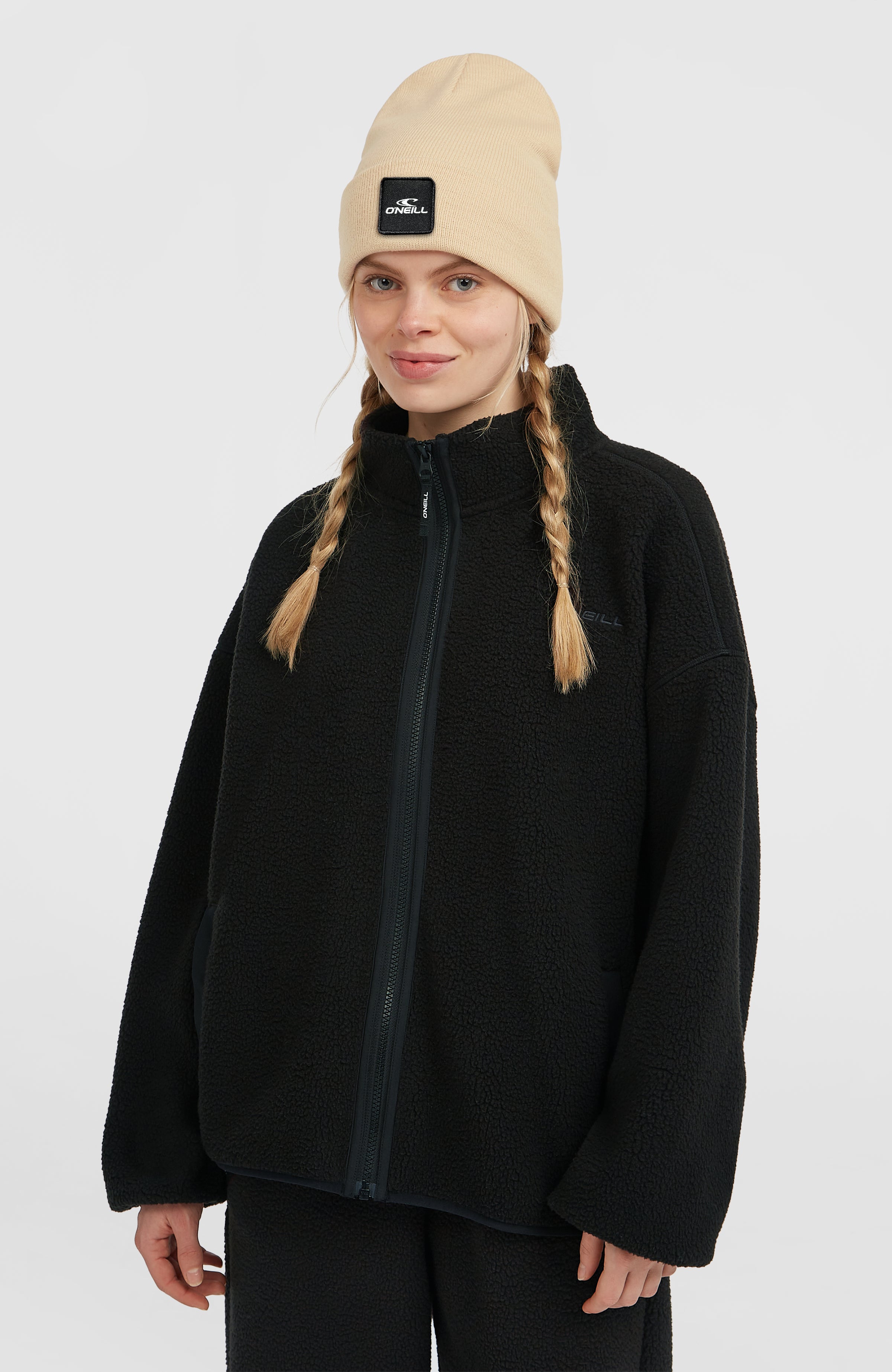 Must-Have High-Pile Full-Zip Fleece Women - Black Out