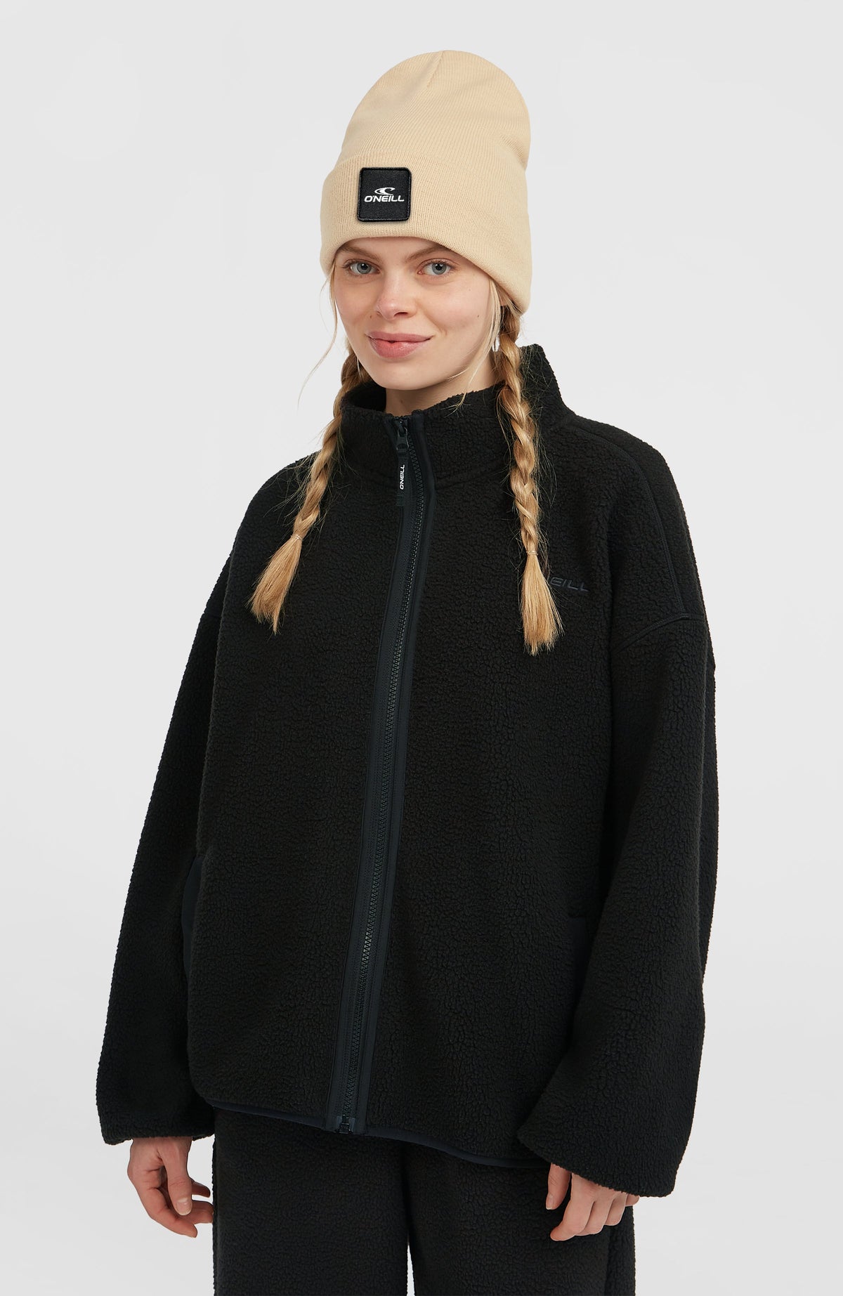 Must-Have High-Pile Full-Zip Fleece Women - Black Out