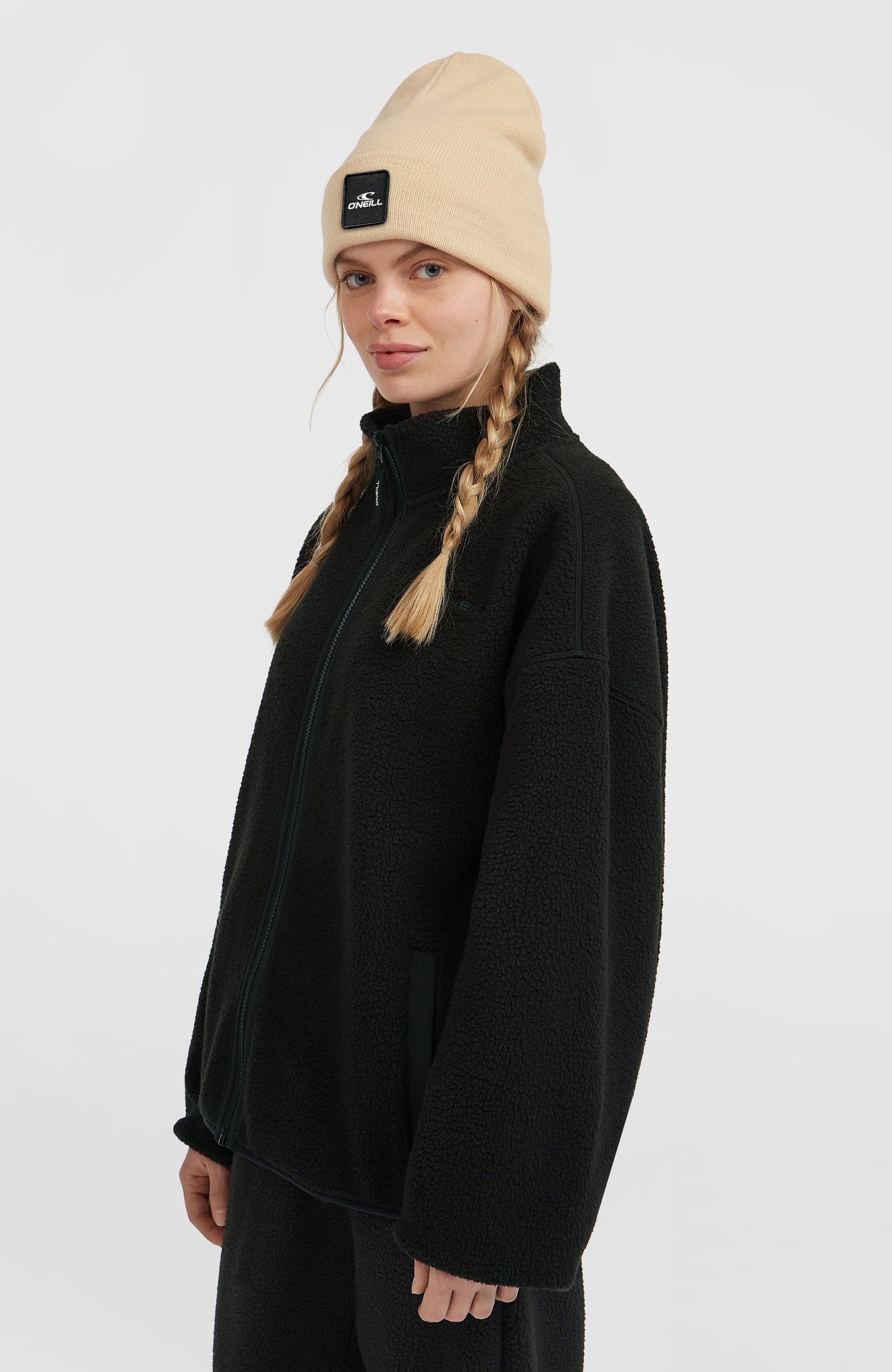 Must-Have High-Pile Full-Zip Fleece Women - Black Out