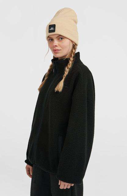 Must-Have High-Pile Full-Zip Fleece Women - Black Out