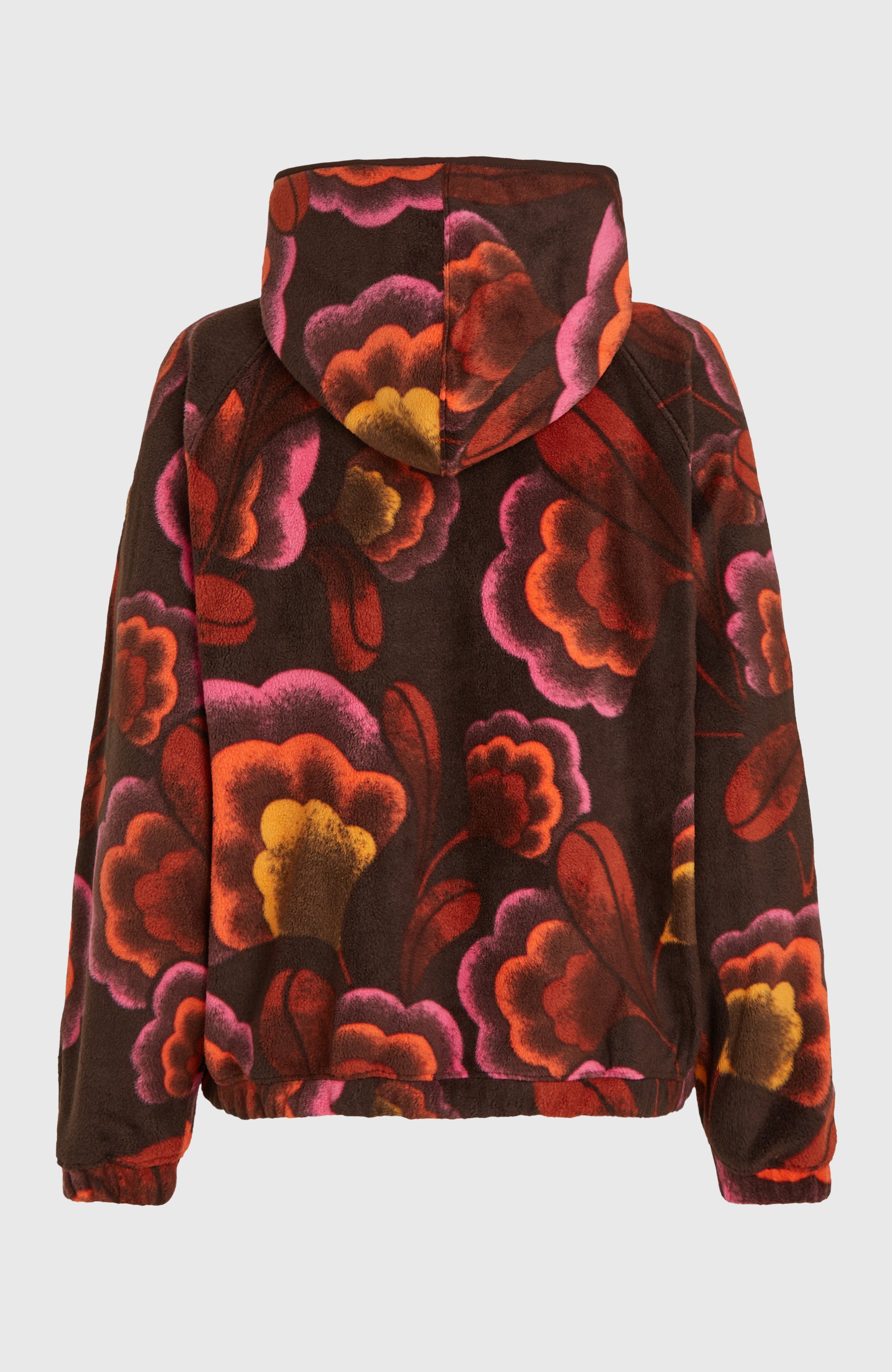 O'Riginals Superfleece Hoodie Women - Brown Originals Flower