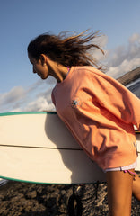Summer Musthave Crewneck Sweatshirt Women - Funky Peach