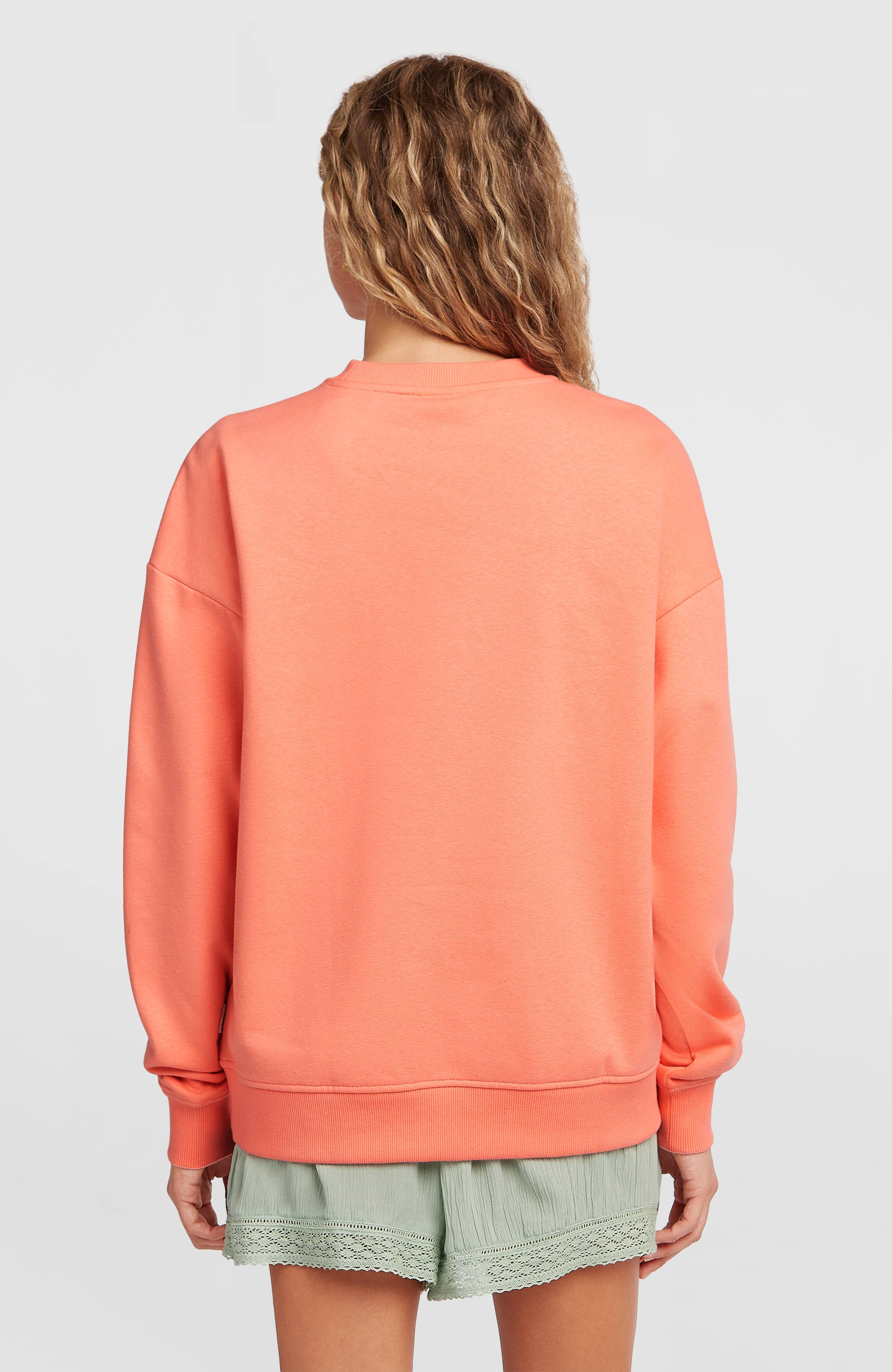Summer Musthave Crewneck Sweatshirt Women - Funky Peach