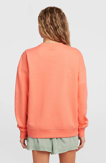 Summer Musthave Crewneck Sweatshirt Women - Funky Peach