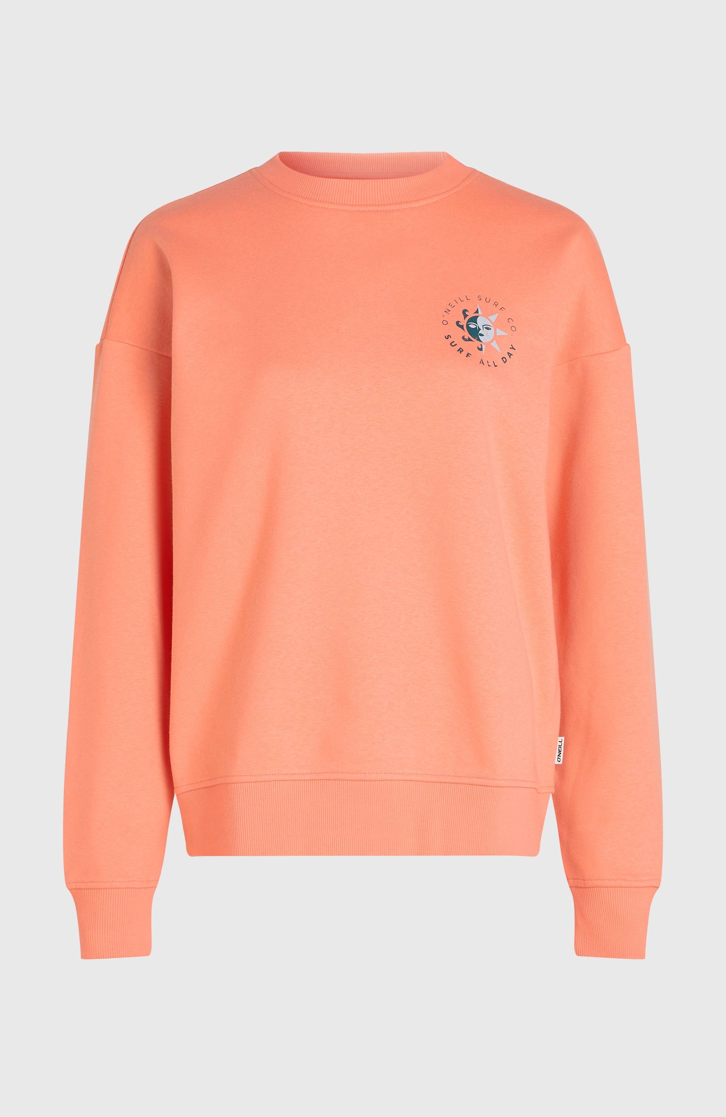 Summer Musthave Crewneck Sweatshirt Women - Funky Peach