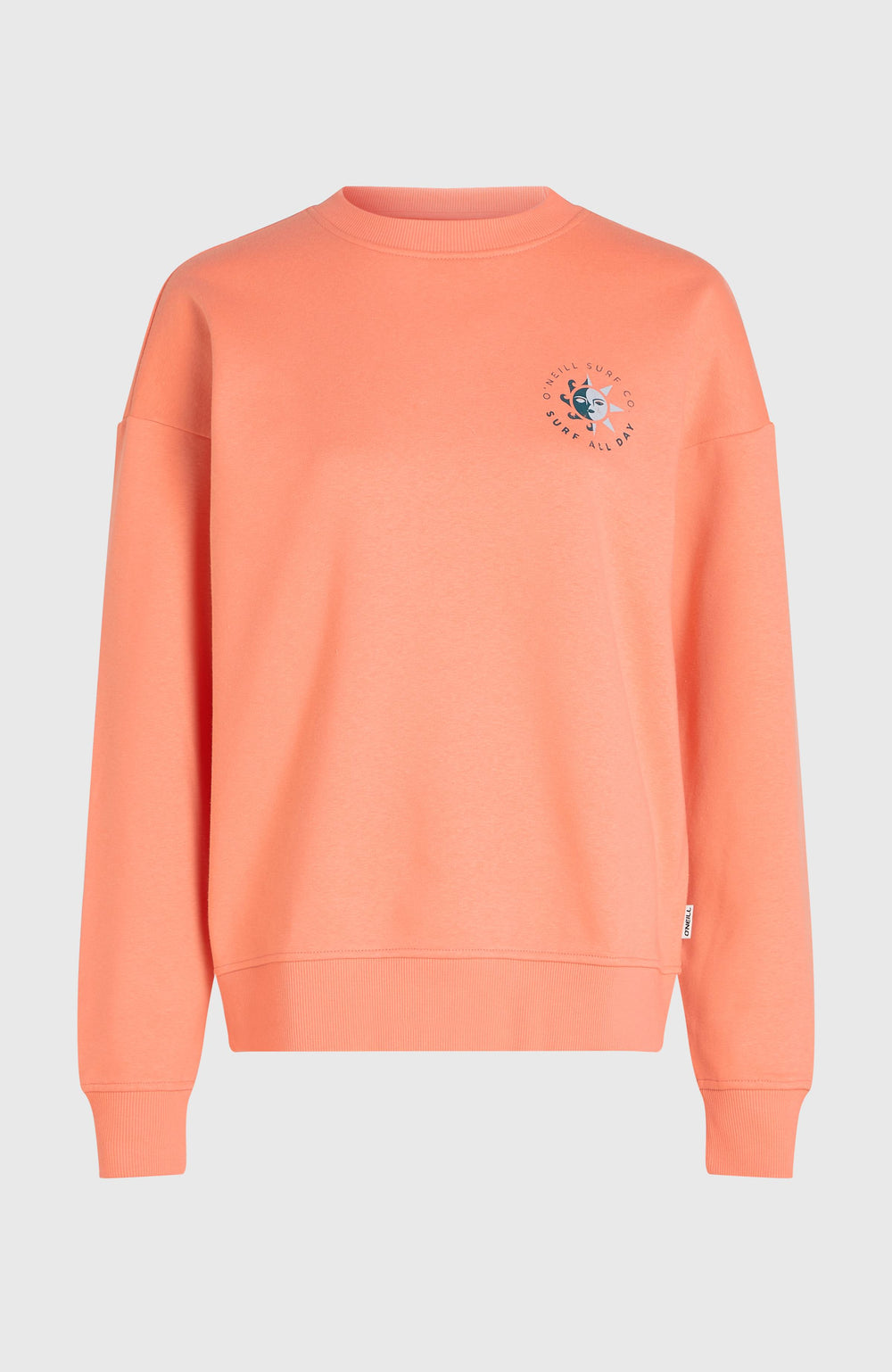 Summer Musthave Crewneck Sweatshirt Women - Funky Peach