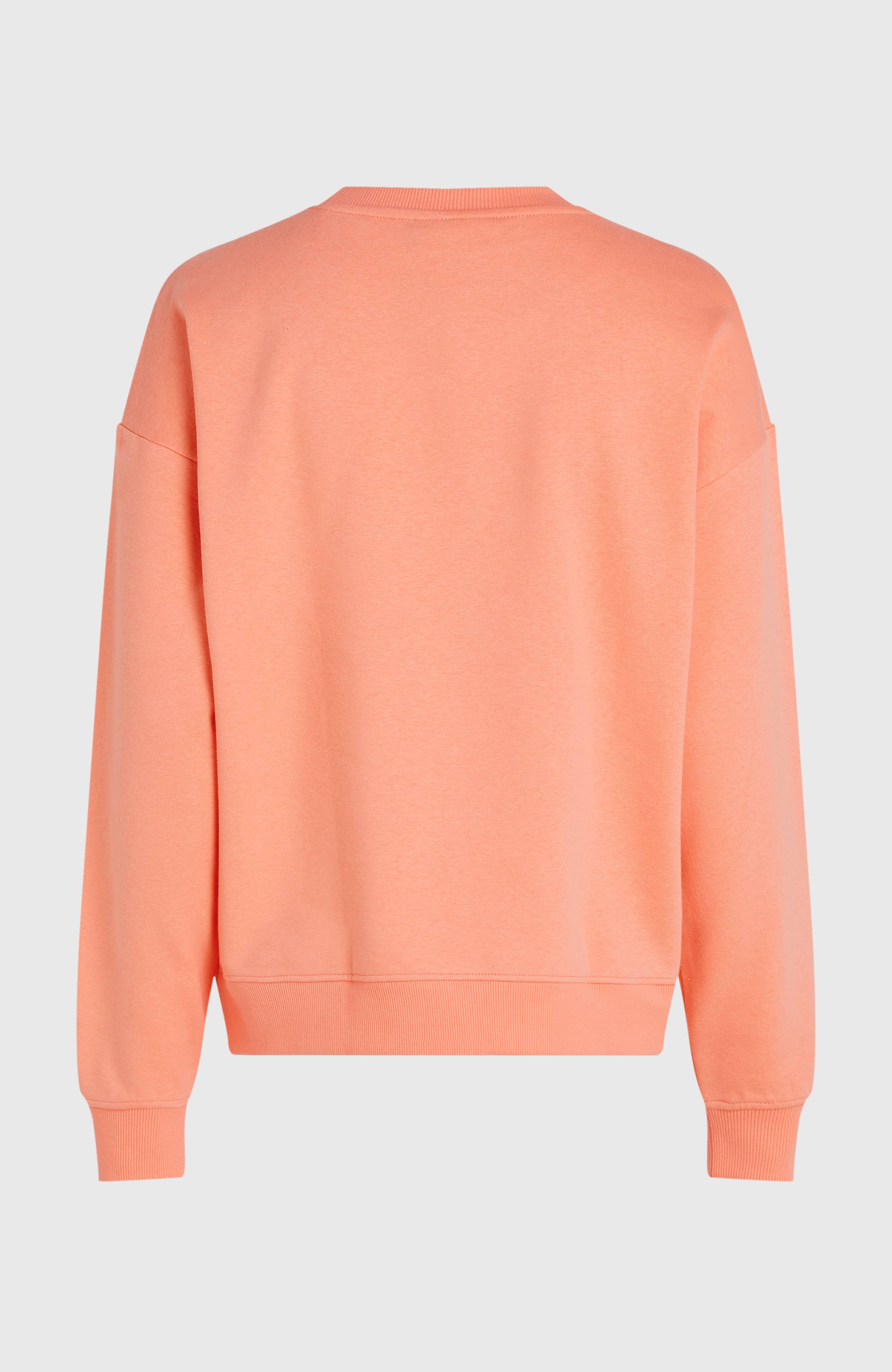 Summer Musthave Crewneck Sweatshirt Women - Funky Peach