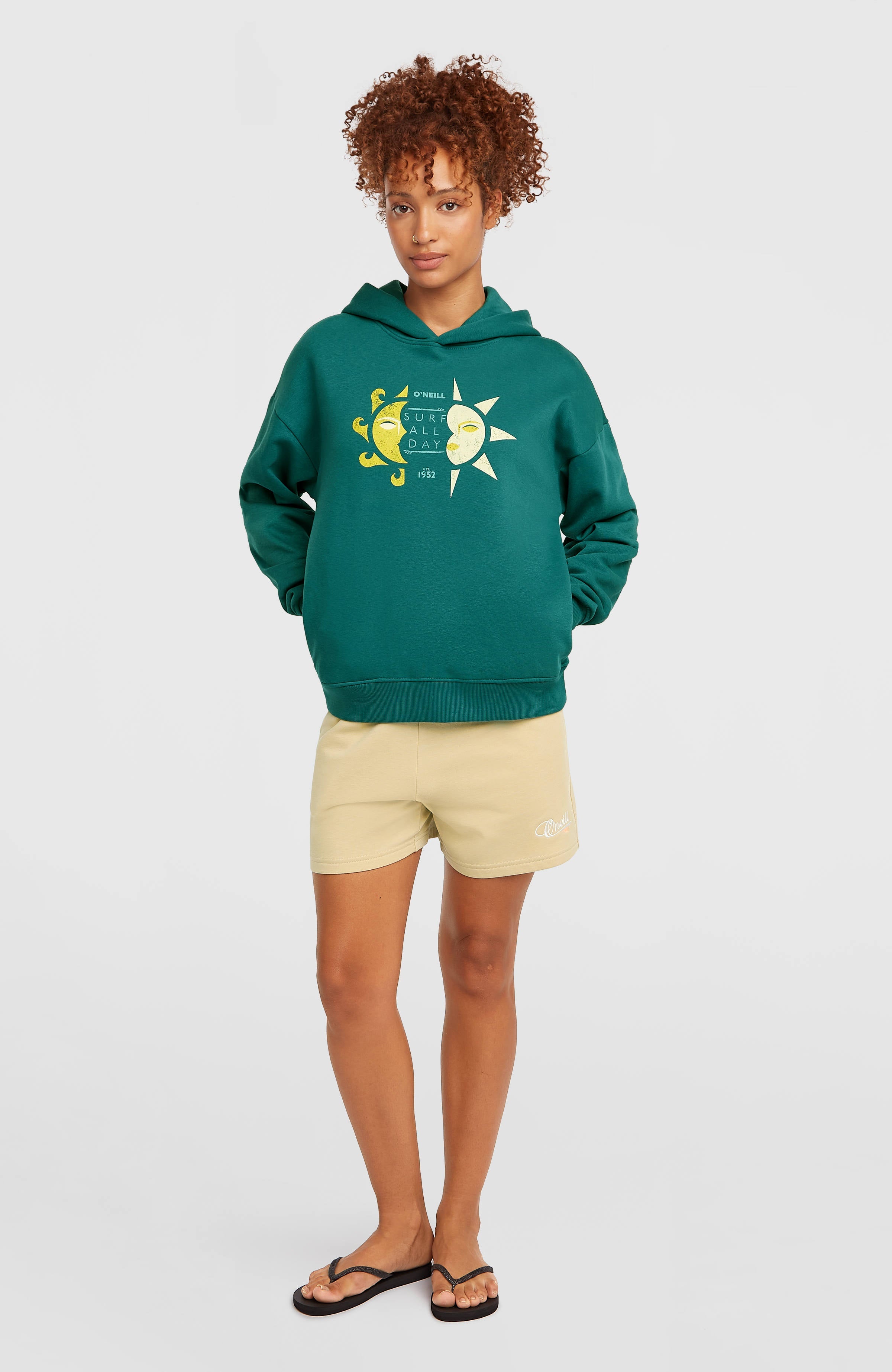Summer Musthave Hoodie Women - Botanical Heat