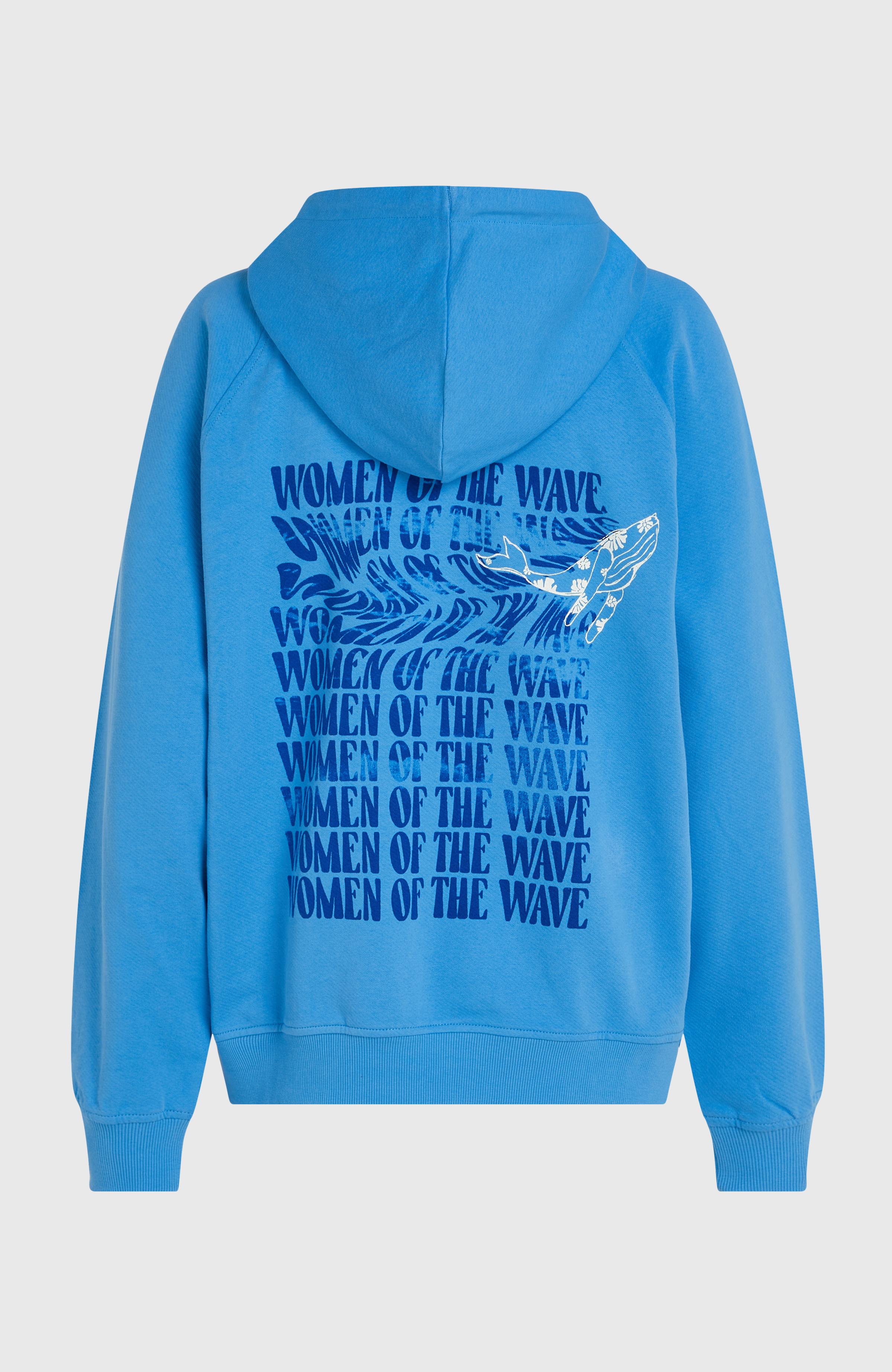 Women Of The Wave Hoodie Women - Blue Booth