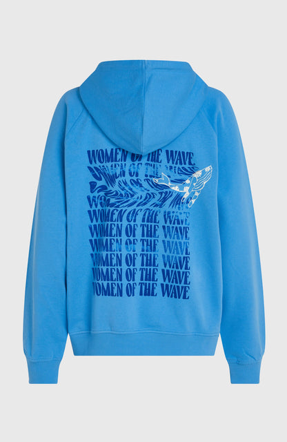 Women Of The Wave Hoodie Women - Blue Booth