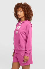 Essentials Script Hoodie Women - Electric Fuschia