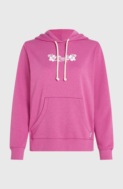 Essentials Script Hoodie Women - Electric Fuschia