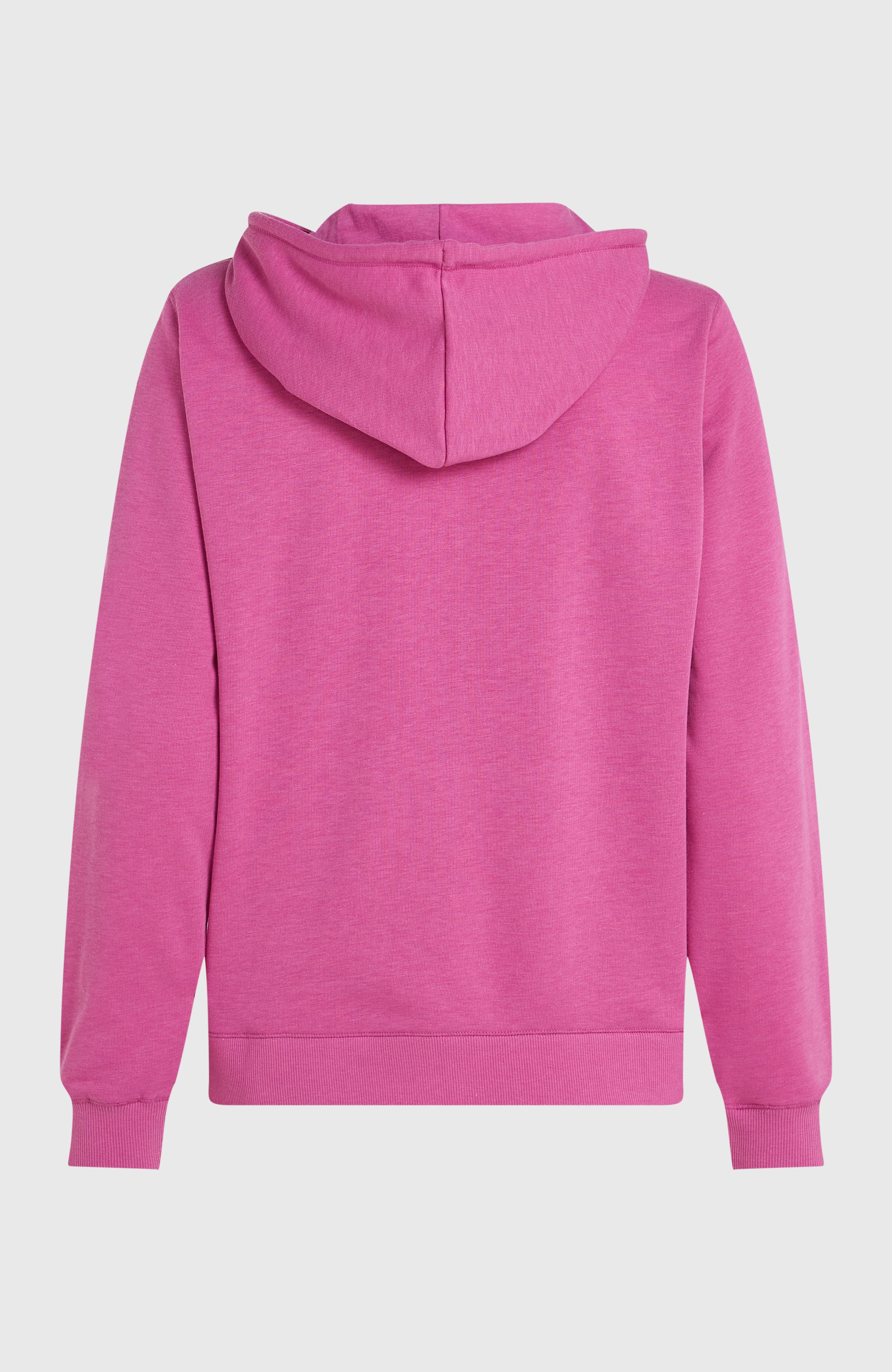 Essentials Script Hoodie Women - Electric Fuschia