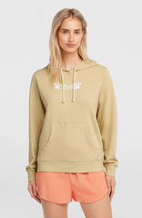 Essentials Script Hoodie Women - Cocoa Sand