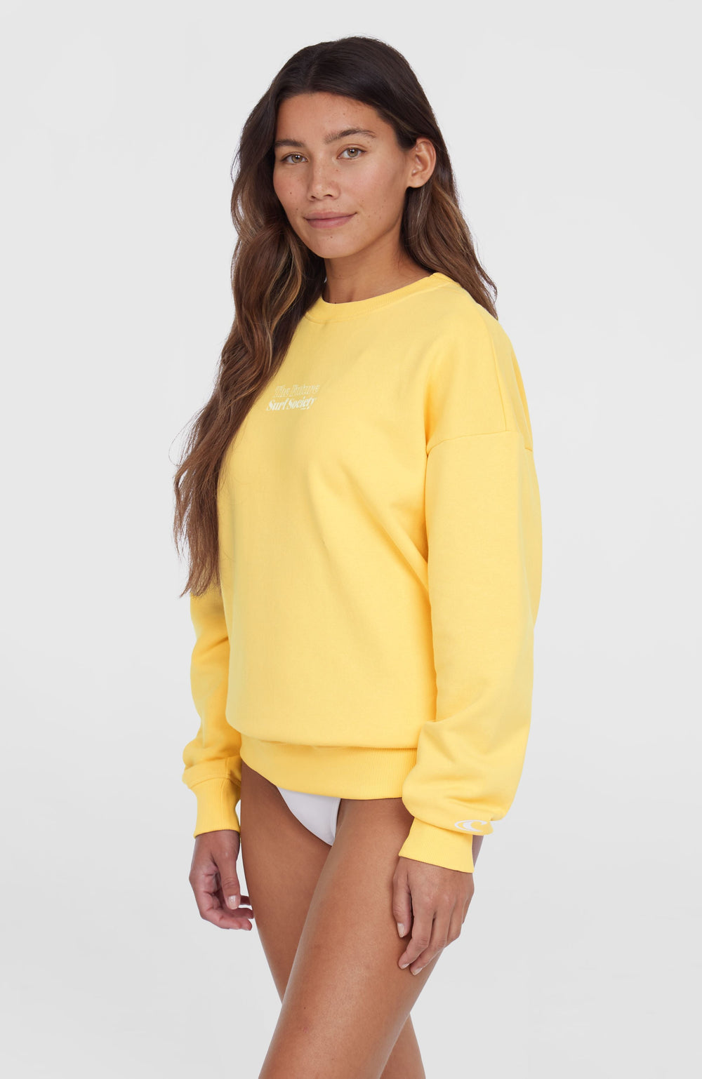 Future Surf Crew Sweatshirt Women - Tender Buttercup