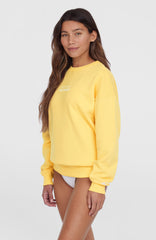 Future Surf Crew Sweatshirt Women - Tender Buttercup
