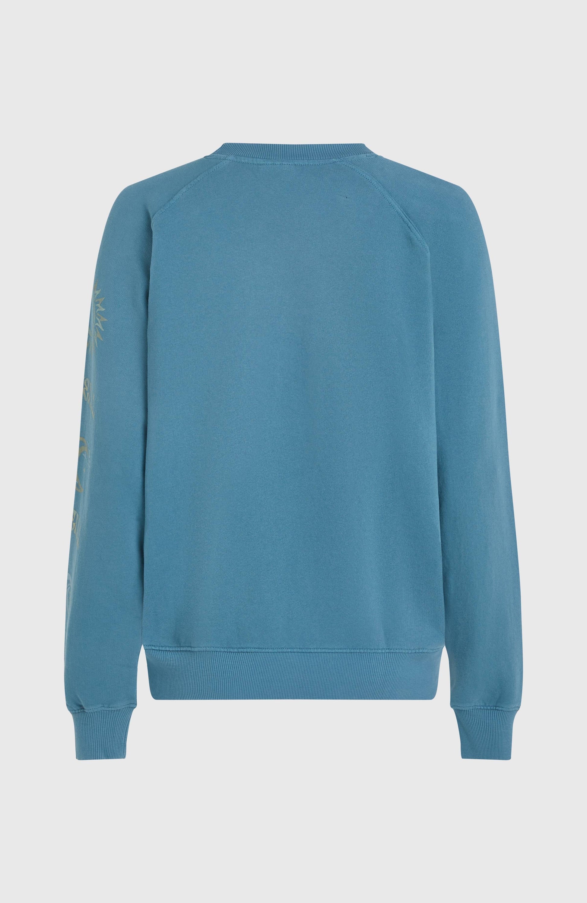 Beach Vintage Crew Sweatshirt Women - Copen Blue
