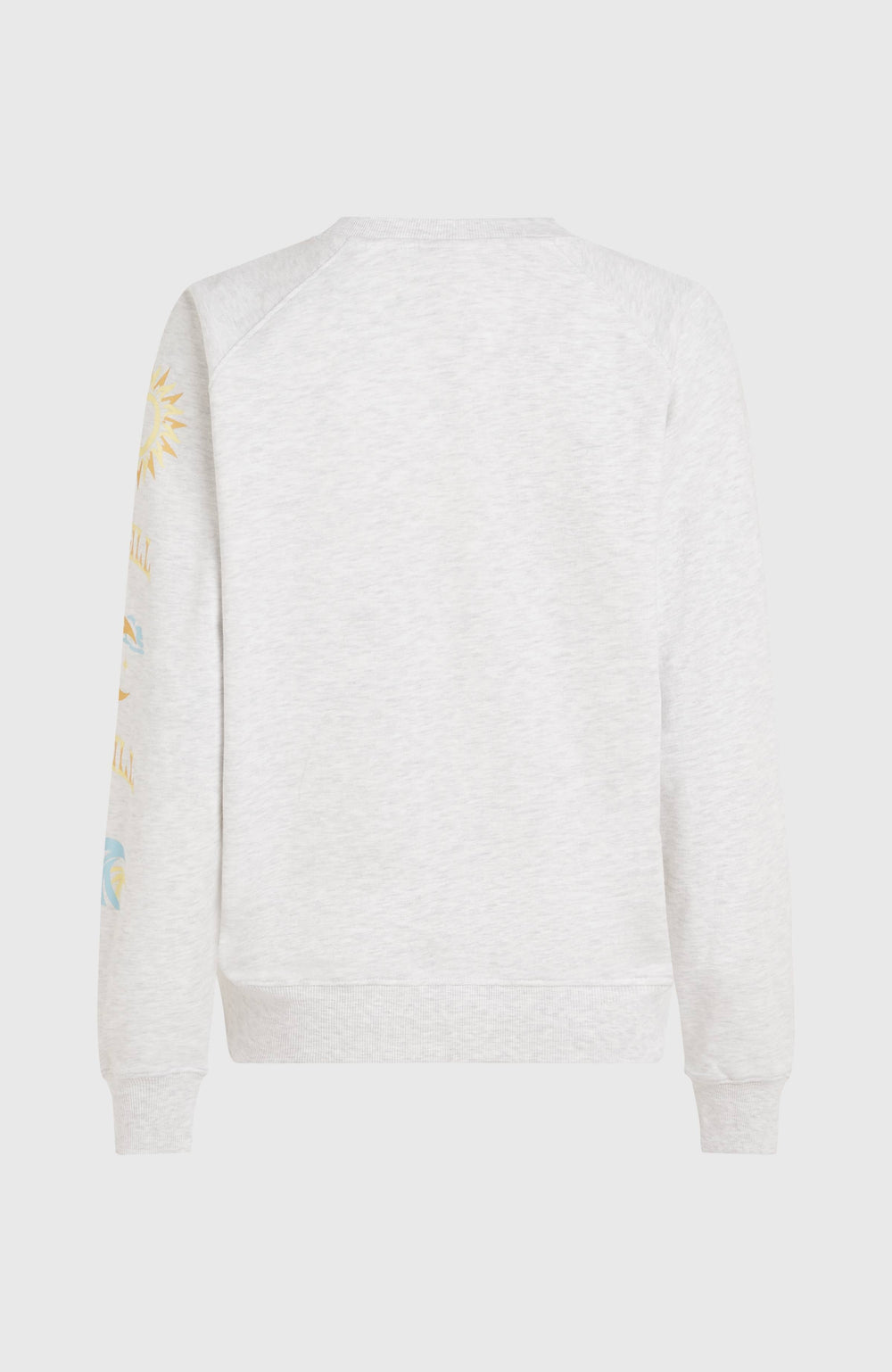 Beach Vintage Crew Sweatshirt Women - White Melange