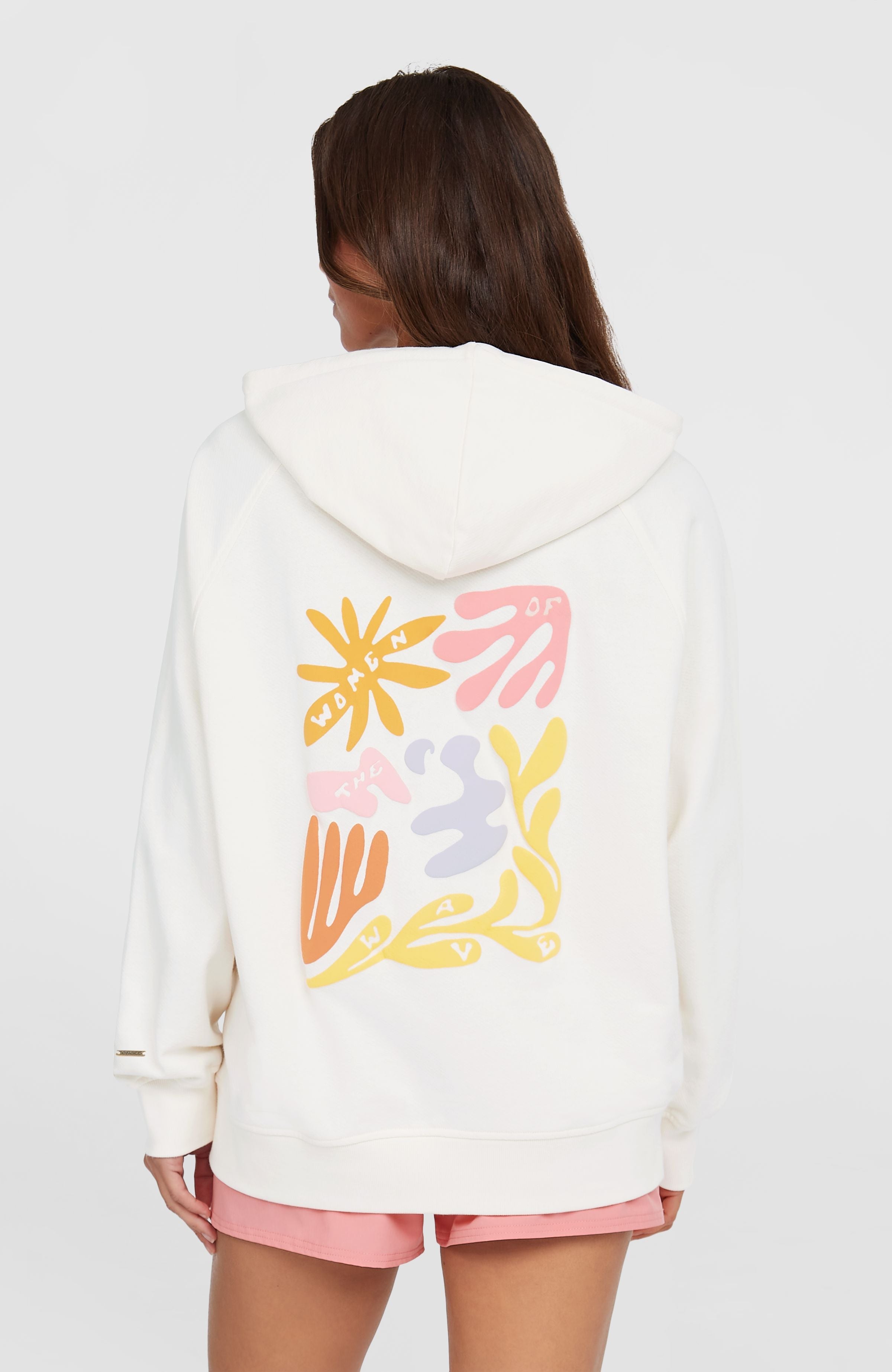 Women Of The Wave Hoodie Women - Dusty Vanilla