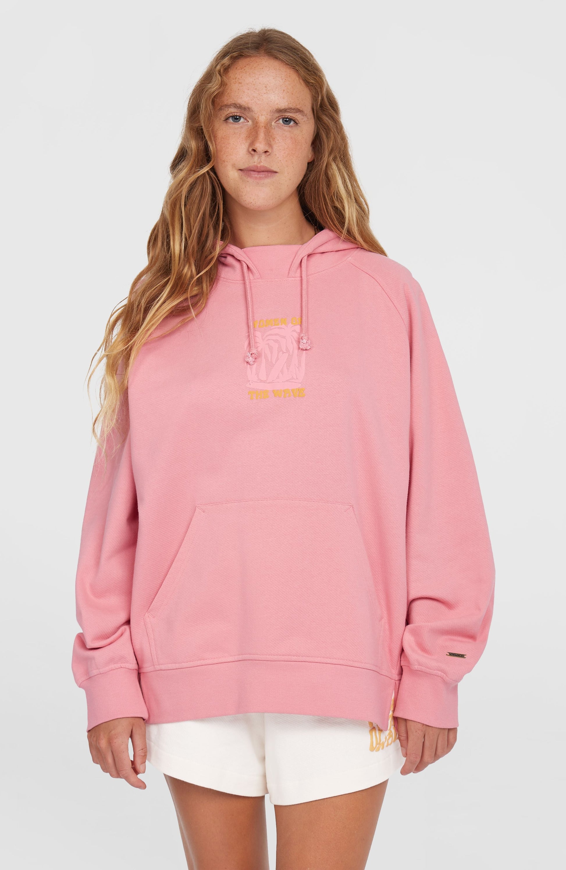 Women Of The Wave Hoodie Women - Desert Rose