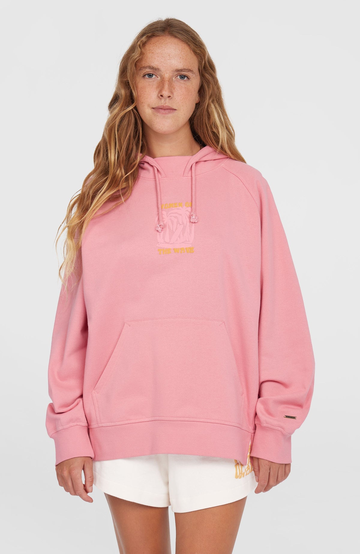Women Of The Wave Hoodie Women - Desert Rose