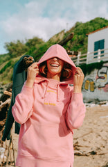 Women Of The Wave Hoodie Women - Desert Rose