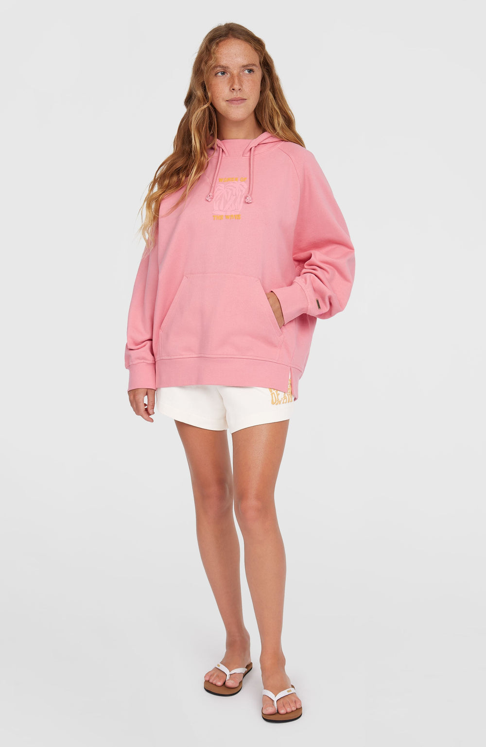 Women Of The Wave Hoodie Women - Desert Rose