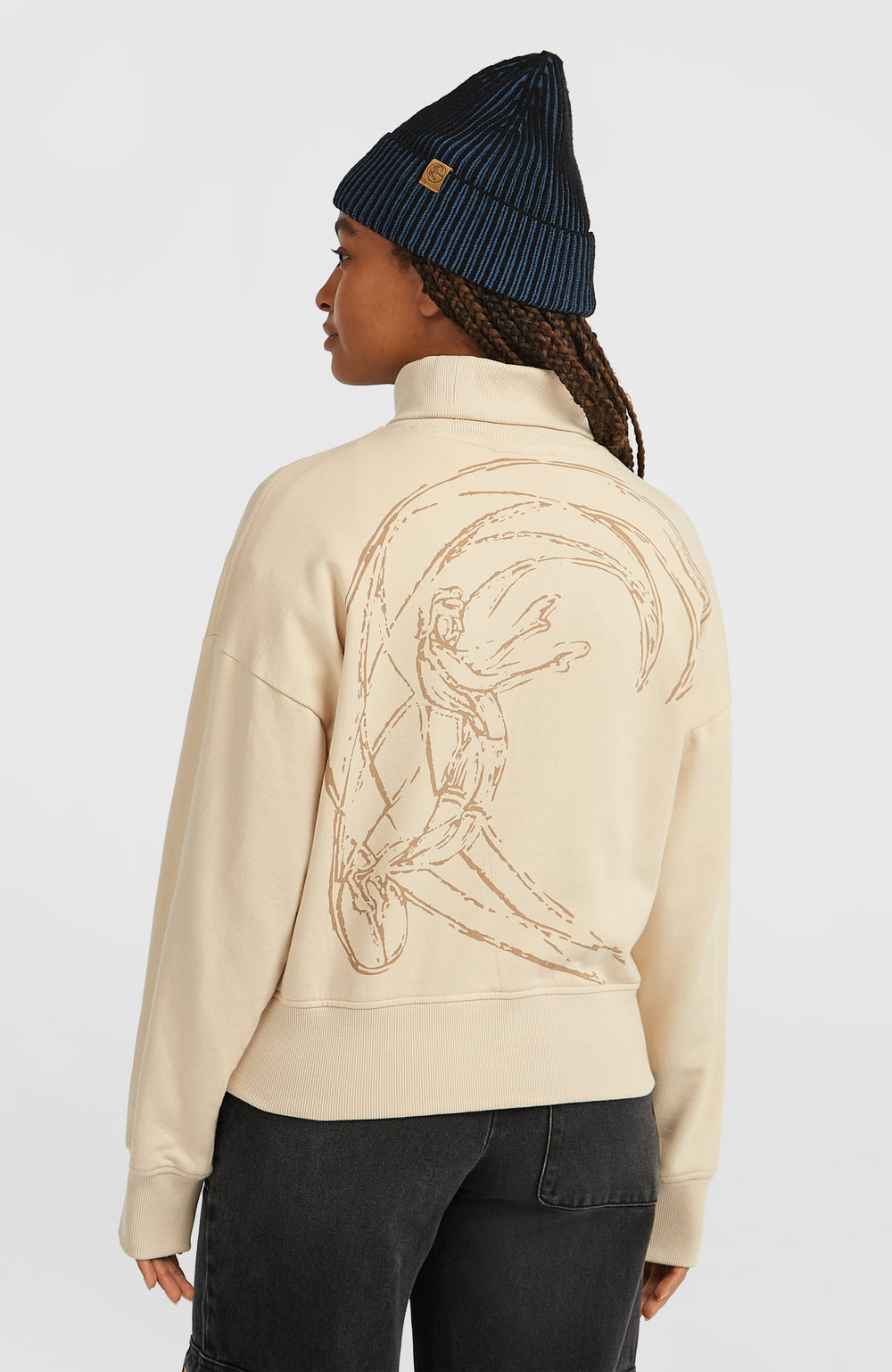 O'Riginals High-Neck Crew Sweatshirt Women - Macaron