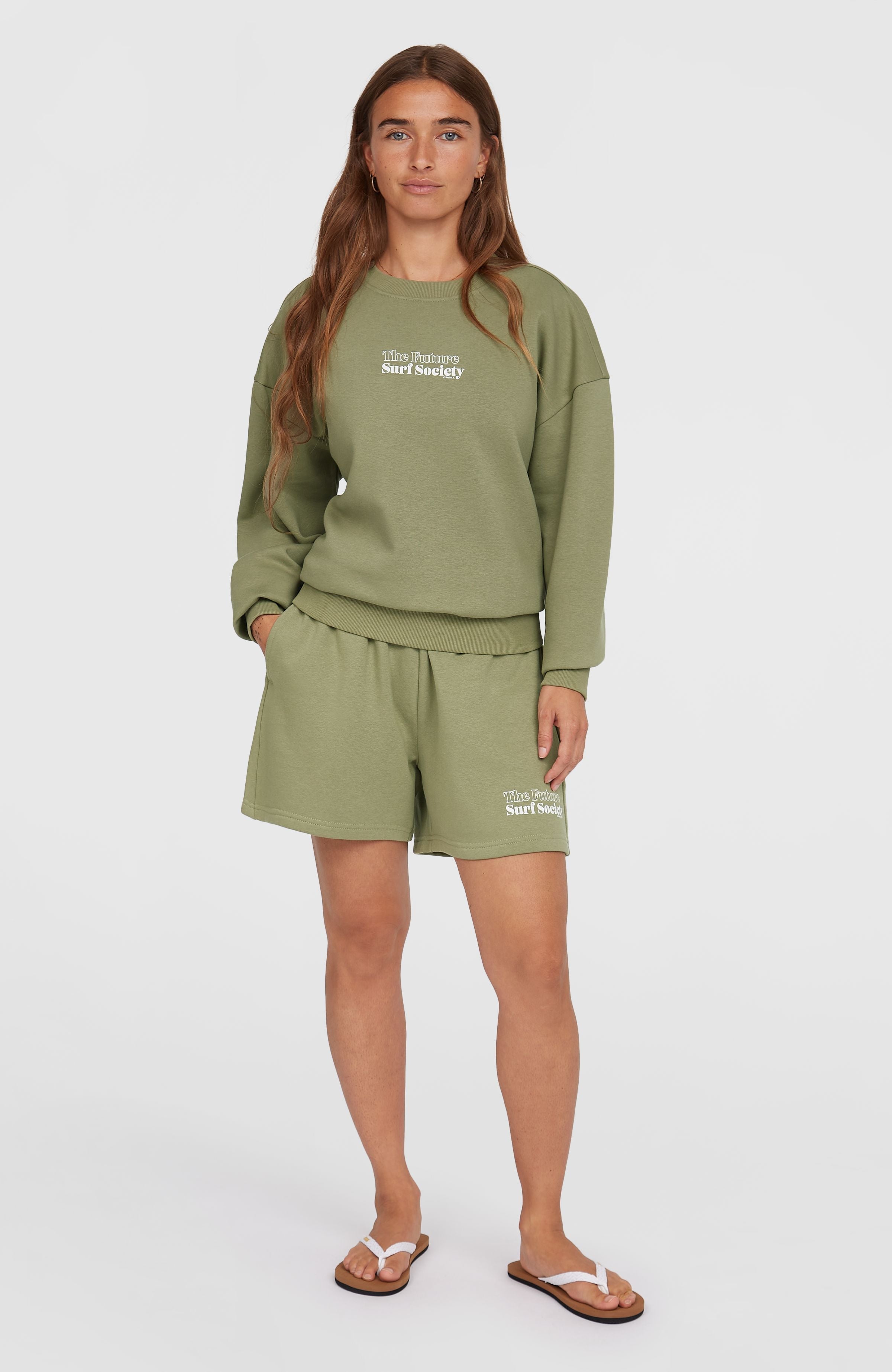 Future Surf Crew Sweatshirt Women - Avery Fern