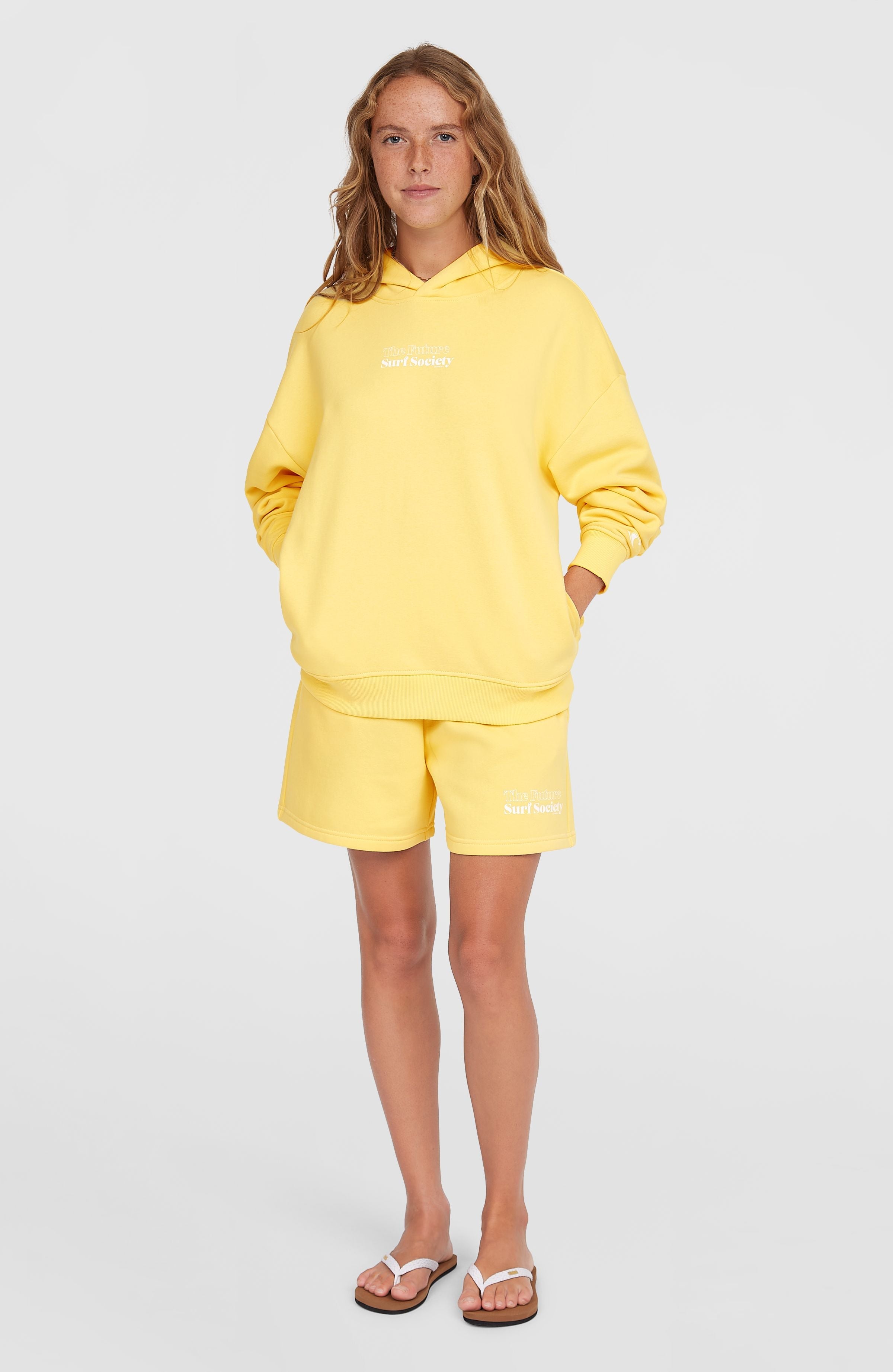 Future Surf Society Hoodie Women - Tender Buttercup