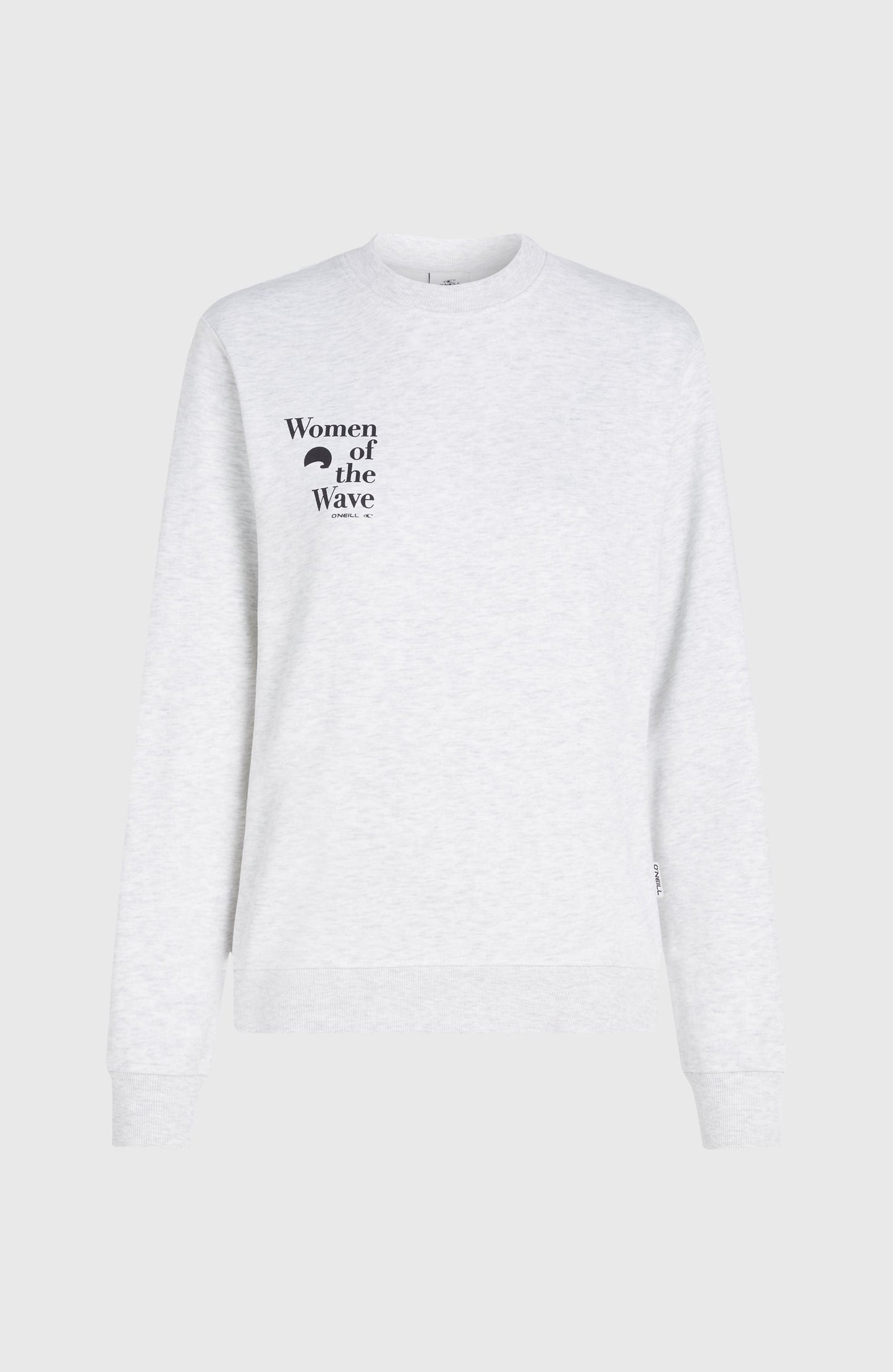 Women of the Wave Crew Sweatshirt Women - White Melange