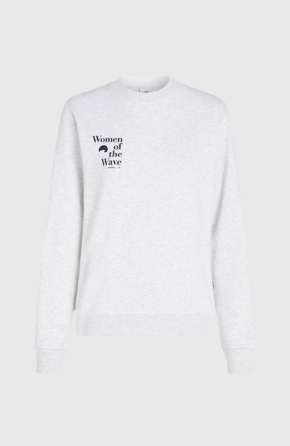 Women of the Wave Crew Sweatshirt Women - White Melange