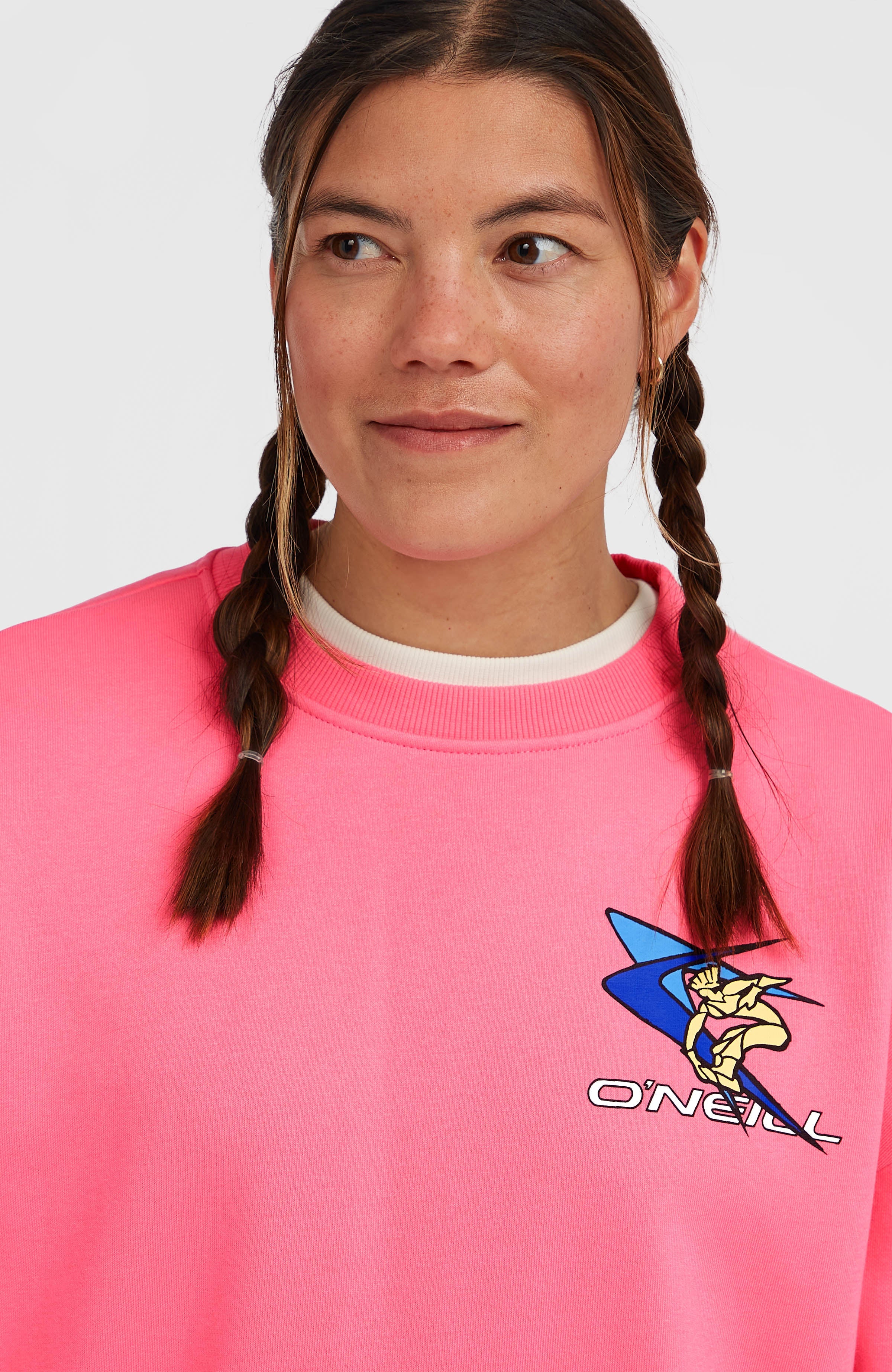 FWC'Play Crew Sweatshirt Women - Skater Pink
