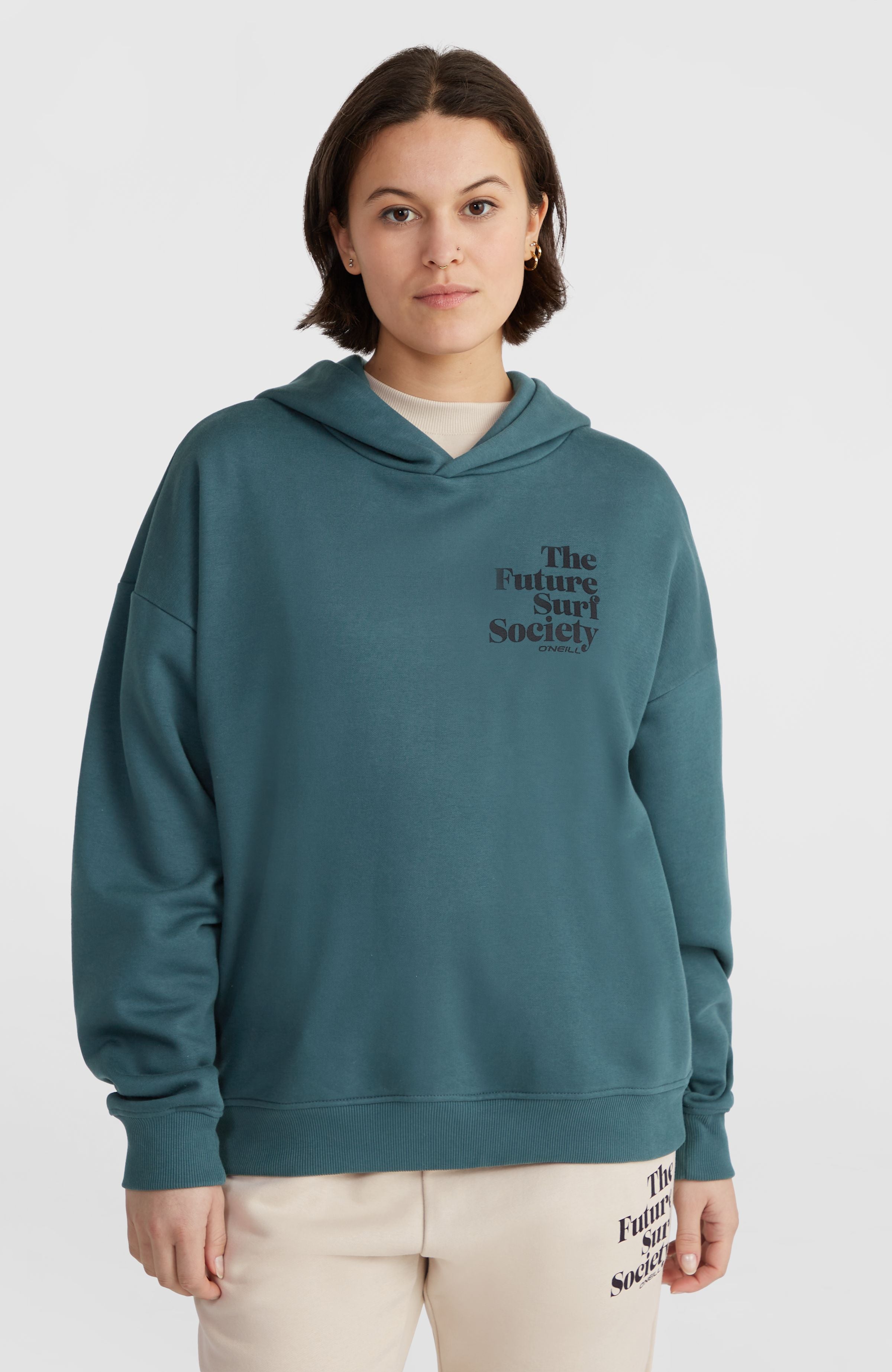 Future Surf Society Hoodie Women - Alma Steel