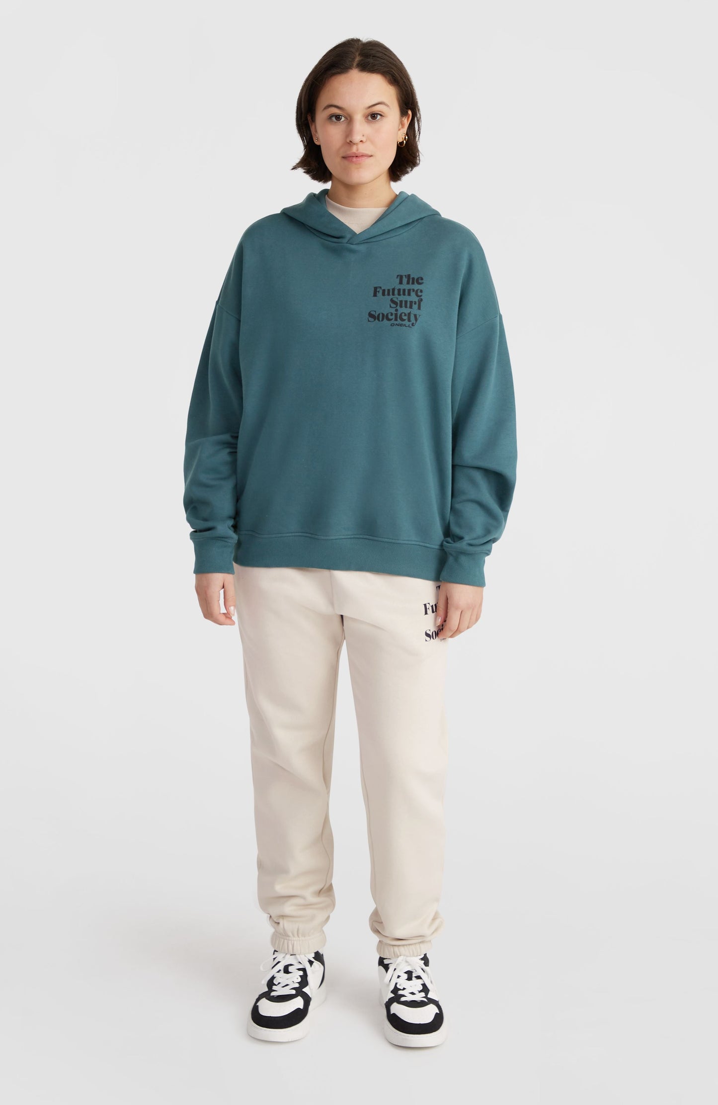 Future Surf Society Hoodie Women - Alma Steel