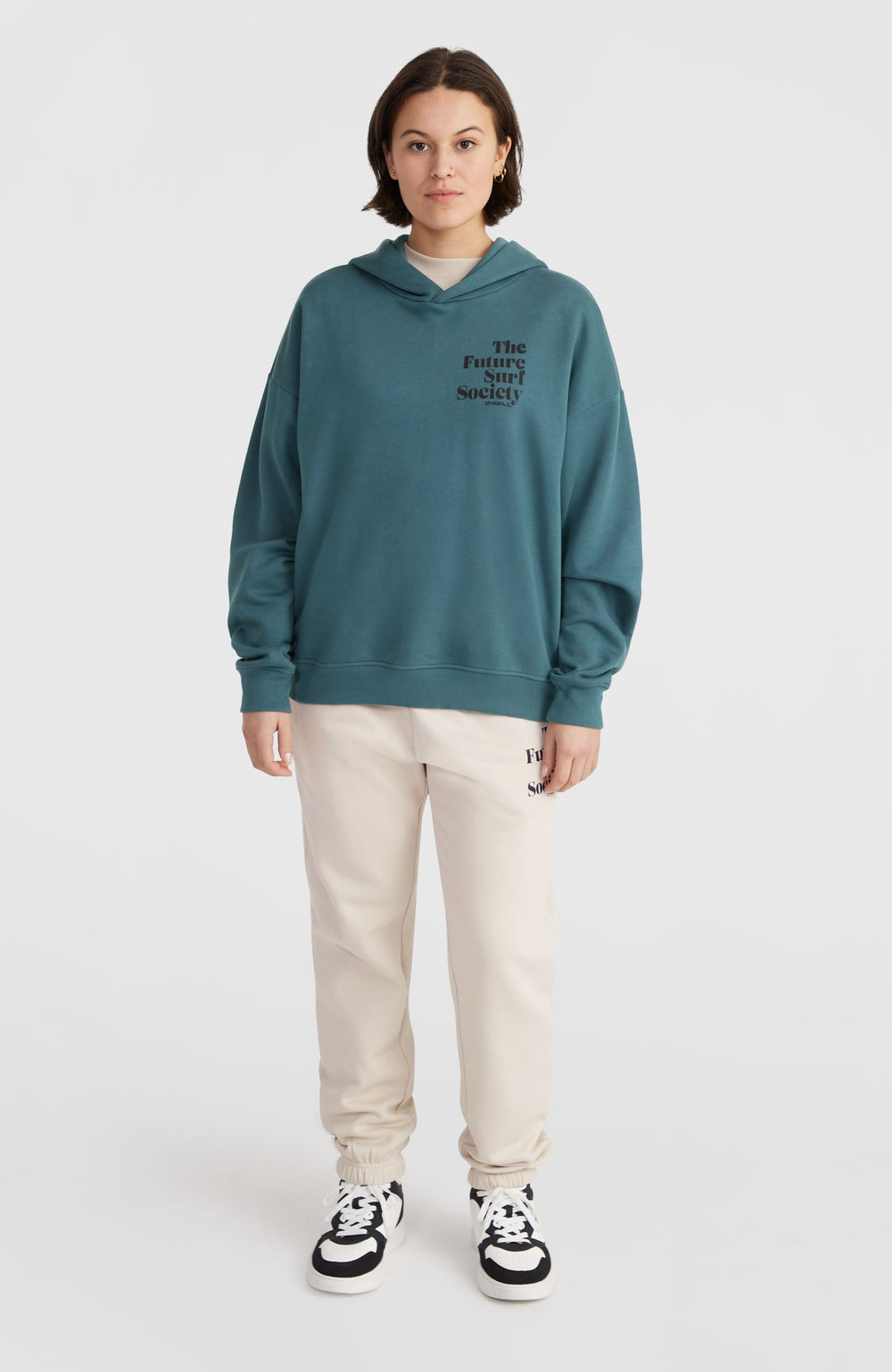 Future Surf Society Hoodie Women - Alma Steel