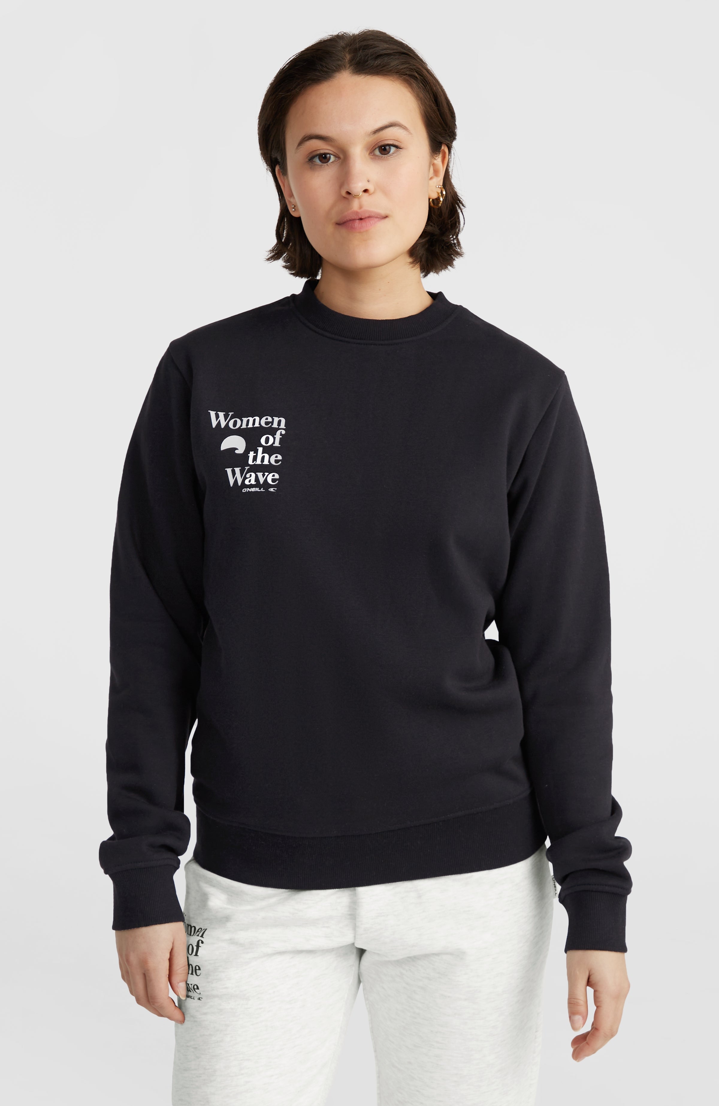 Women of the Wave Crew Sweatshirt Women - Black Out