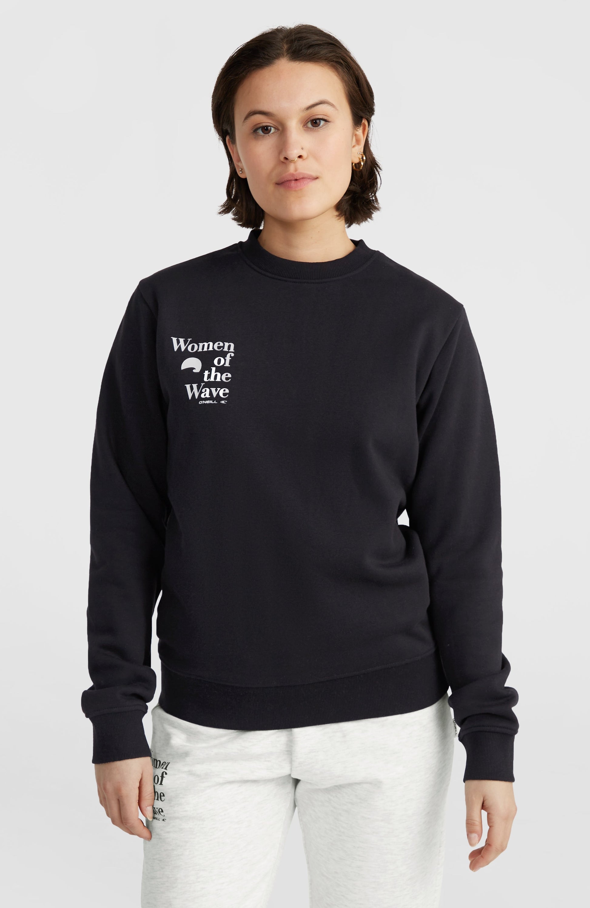 Women of the Wave Crew Sweatshirt Women - Black Out