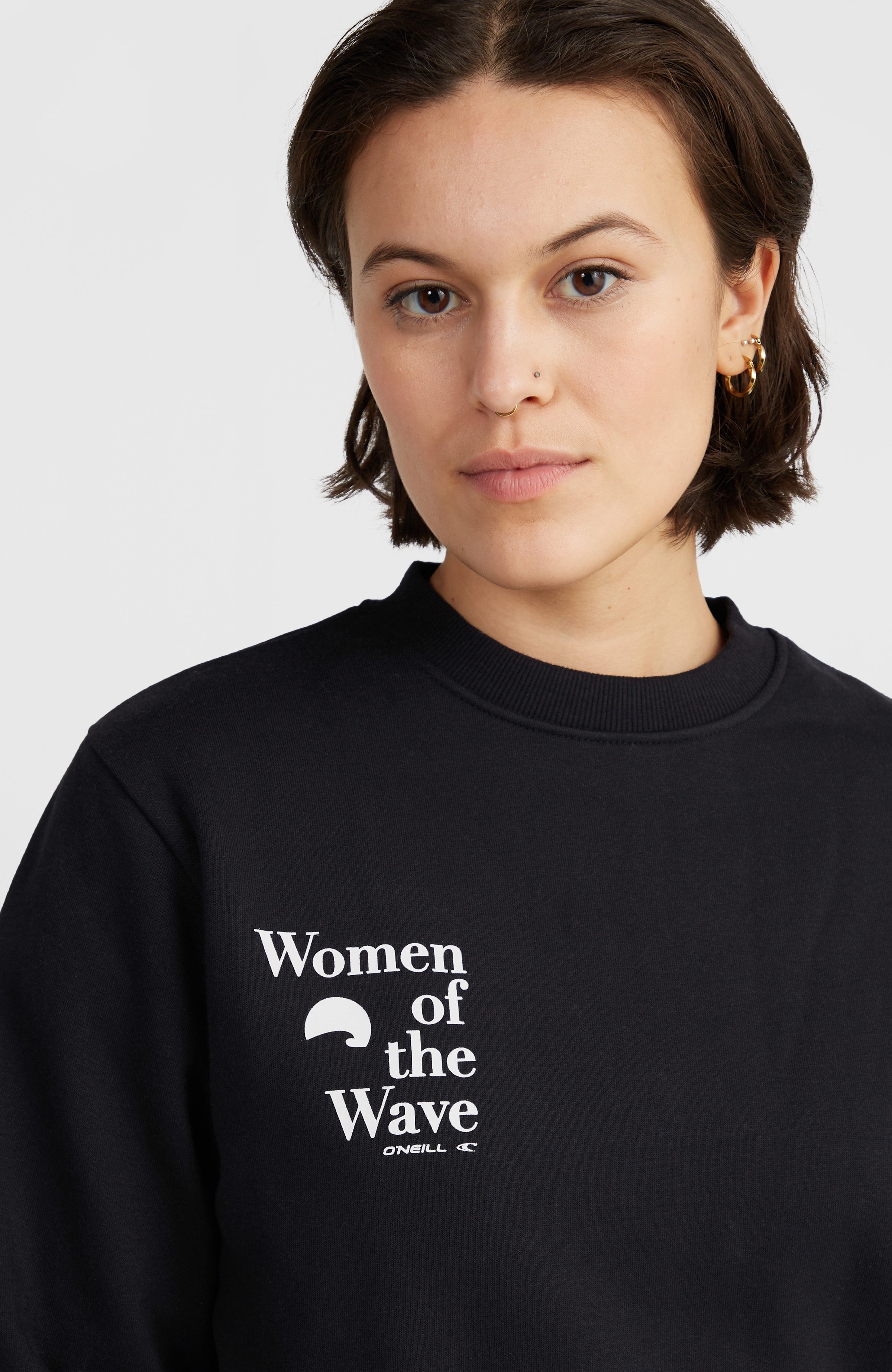 Women of the Wave Crew Sweatshirt Women - Black Out