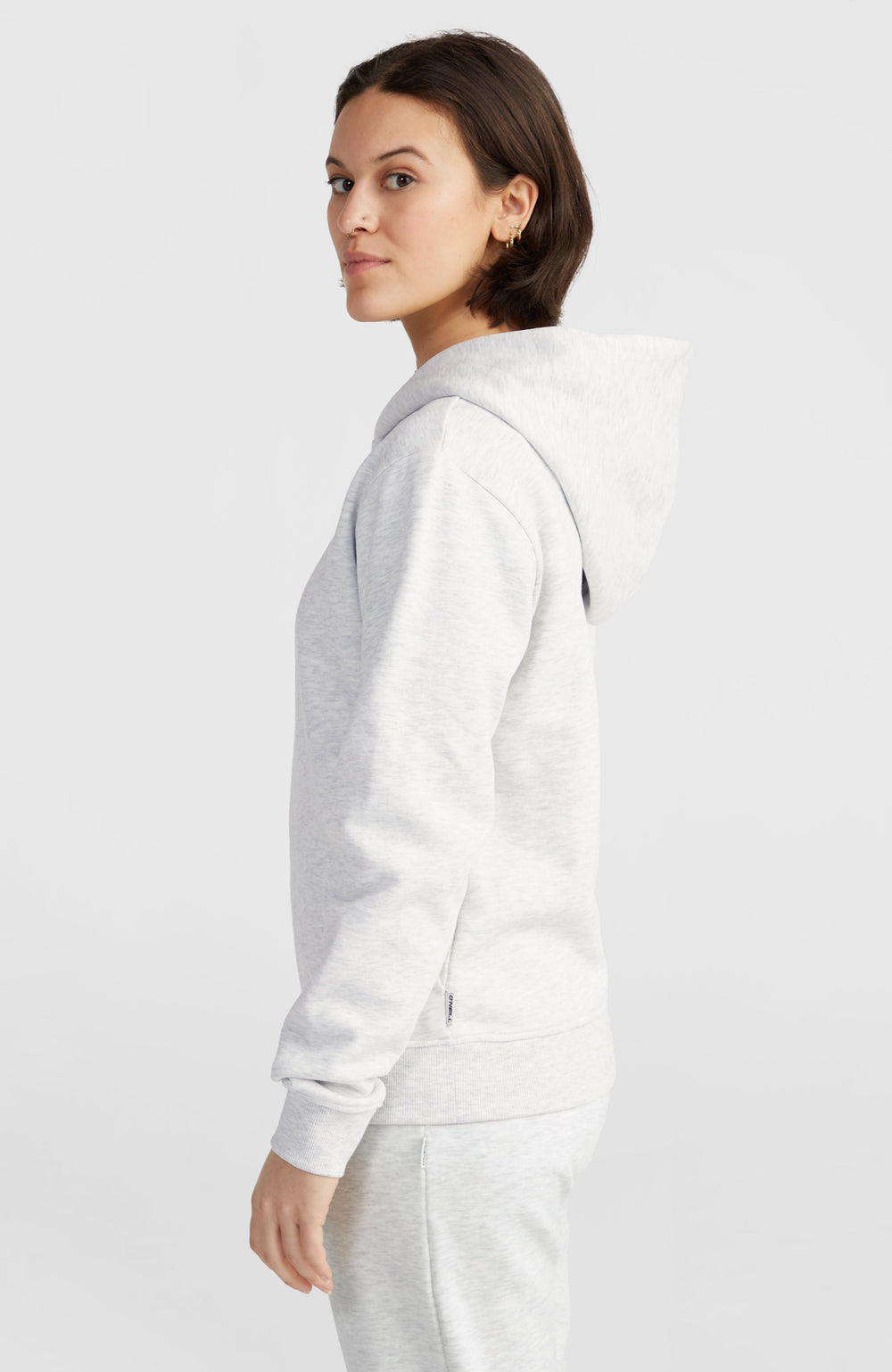 Women of the Wave Hoodie Women - White Melange