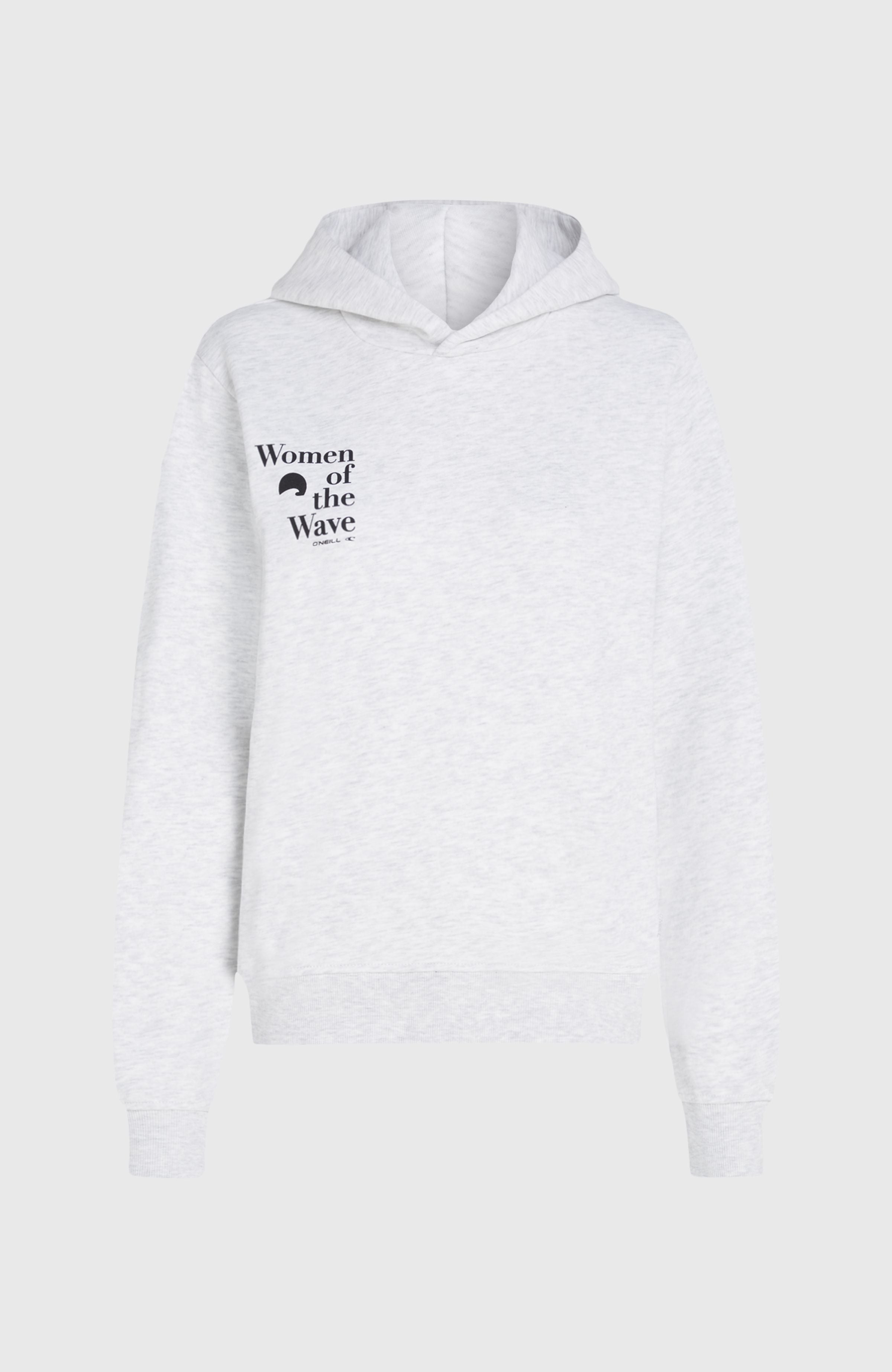 Women of the Wave Hoodie Women - White Melange