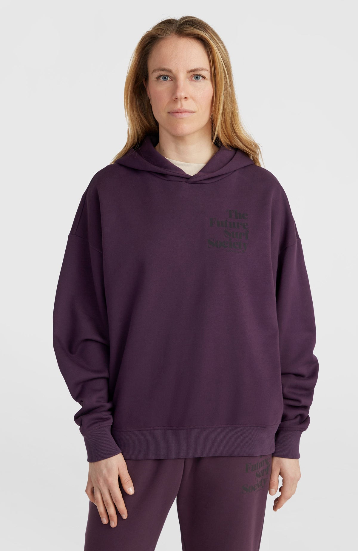Future Surf Society Hoodie Women - Aubergine
