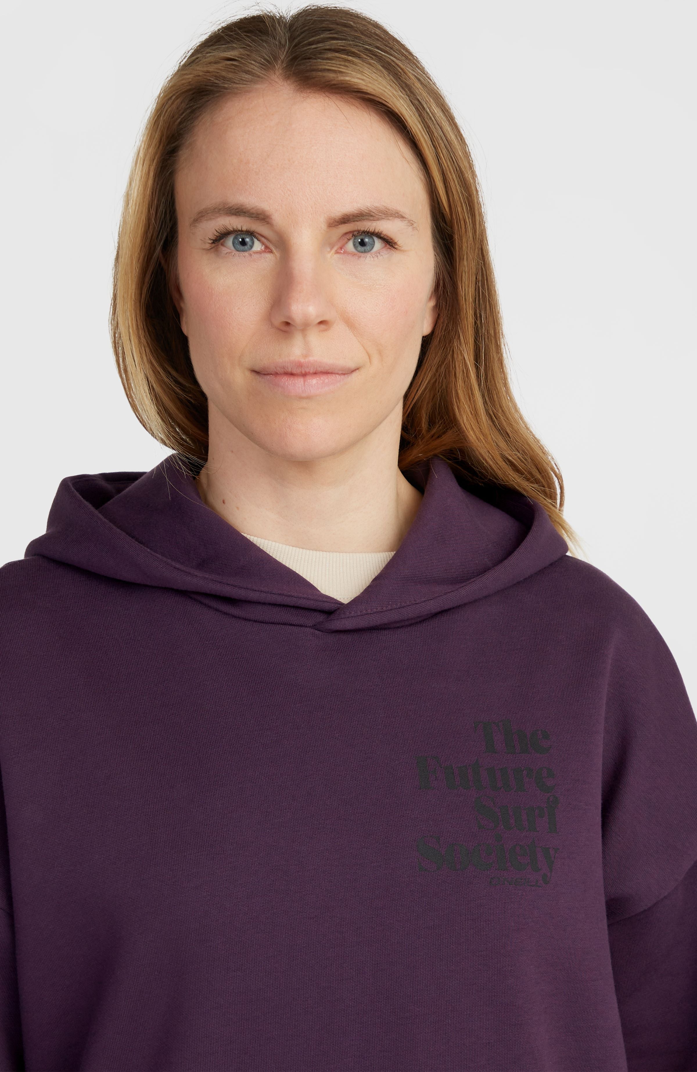 Future Surf Society Hoodie Women - Aubergine